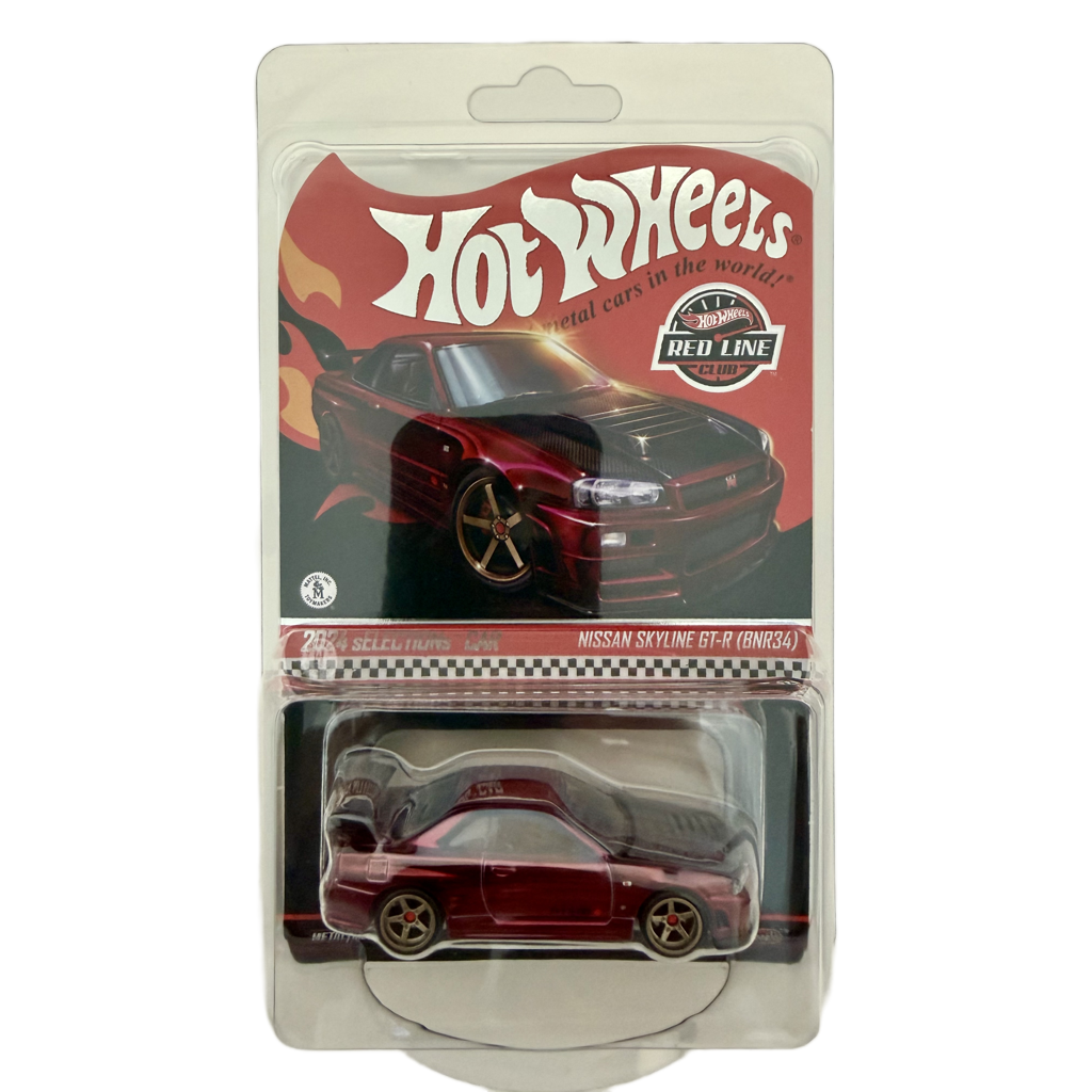 Hot Wheels 2024 Redline Club Selections Nissan Skyline GT-R (BNR34)