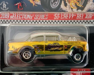 Hot Wheels Redline Club Selections '55 Chevy Bel Air Gasser Dirty Blonde 1