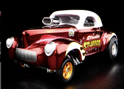 Hot Wheels Redline Club 2022 Holiday Car '41 Willys Gasser 1