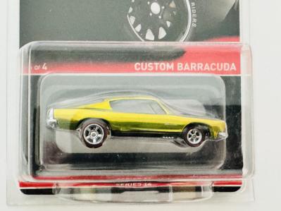 Hot Wheels Redline Club Real Riders Custom Barracuda - 5000 Produced 1