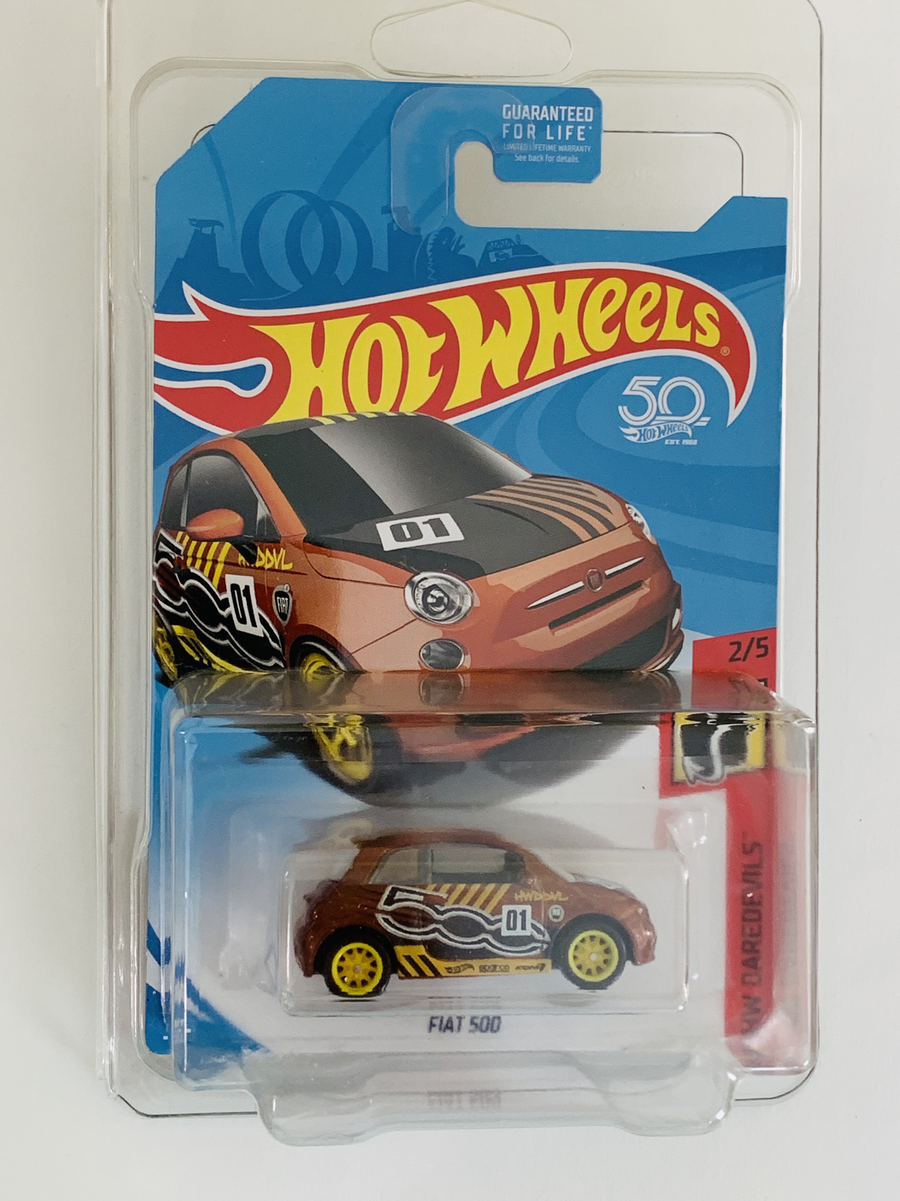 Hot Wheels Fiat 500 Super Treasure Hunt