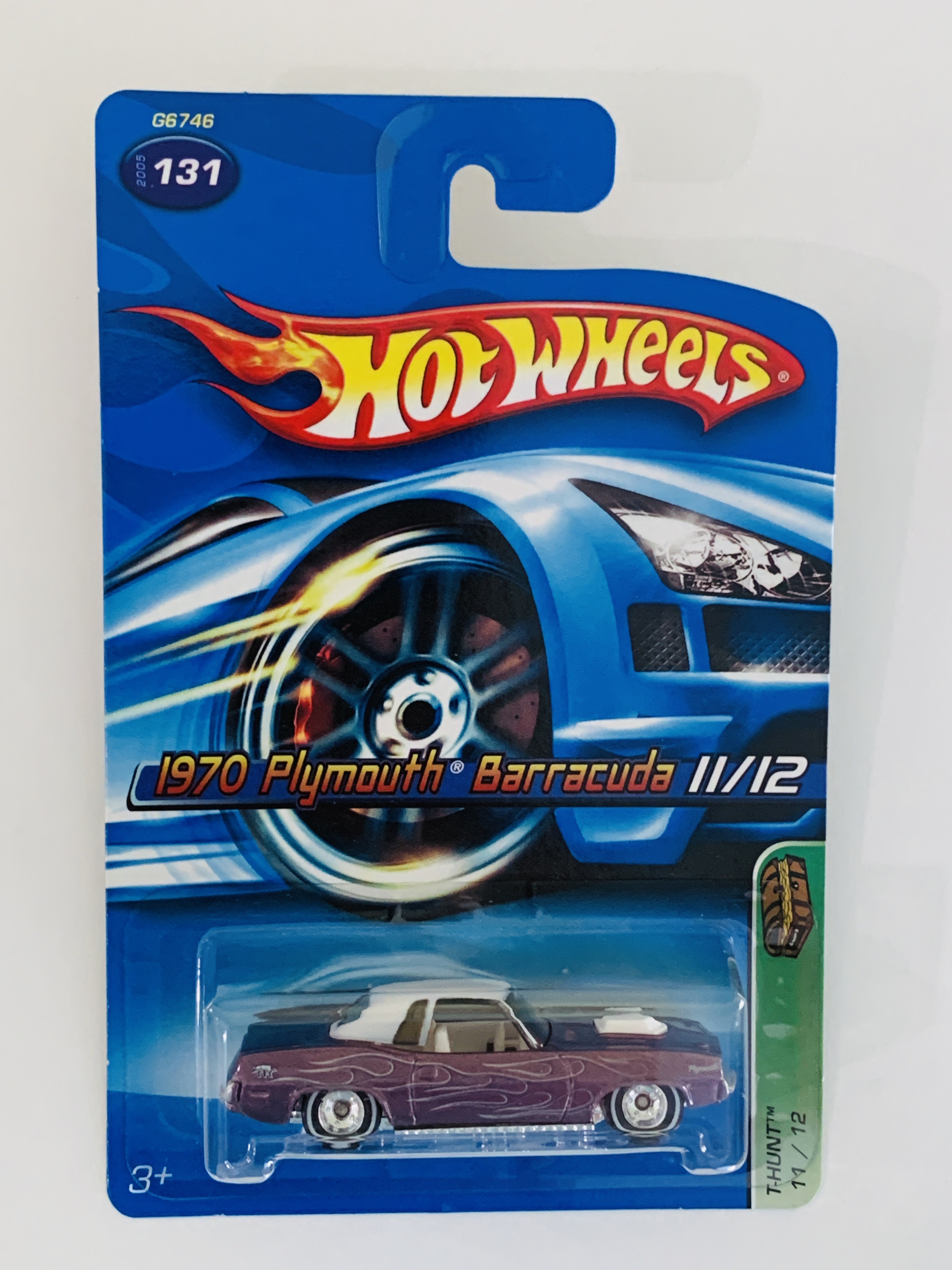 Hot Wheels Treasure Hunt #131 1970 Plymouth Barracuda