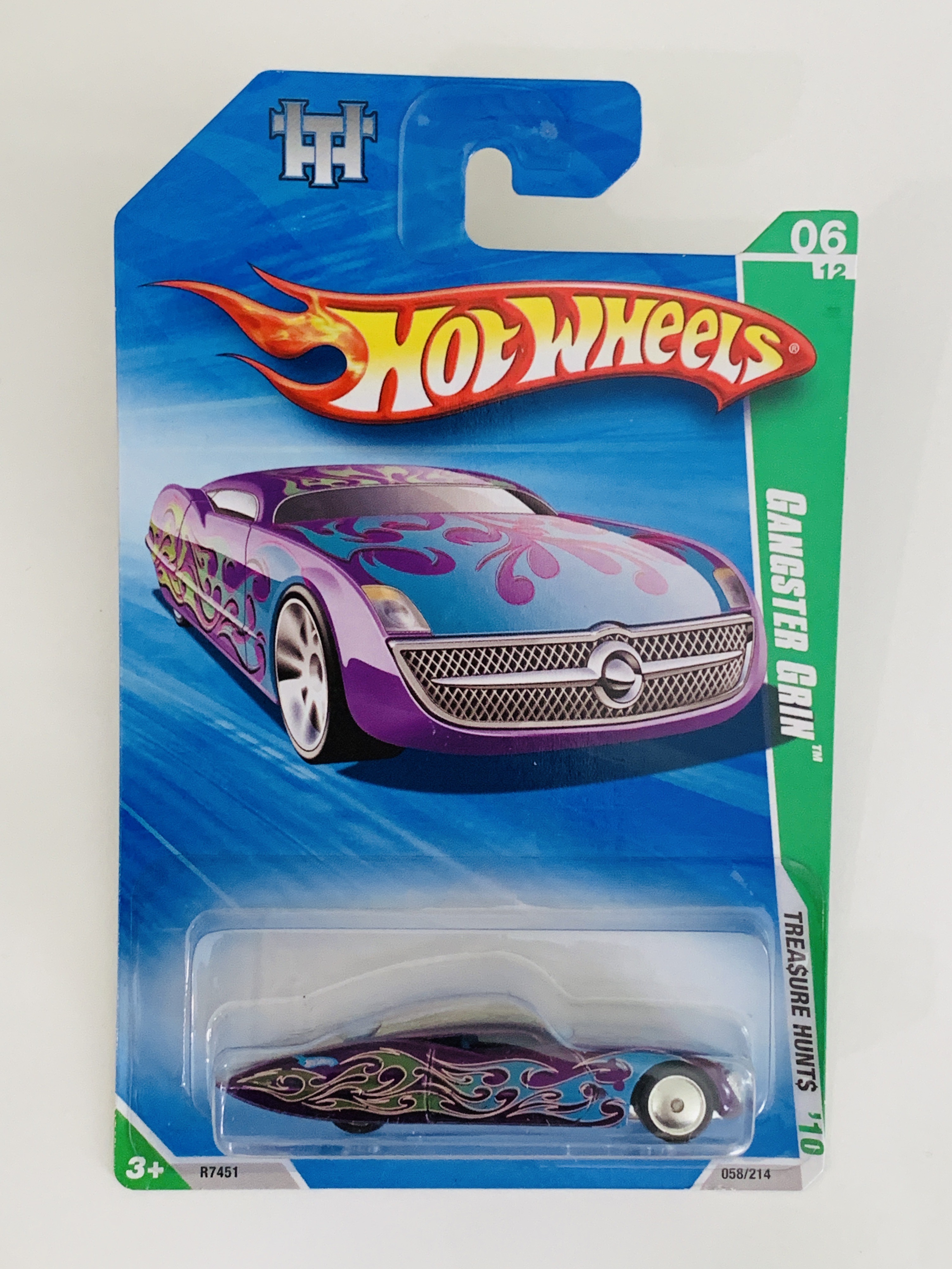 Hot Wheels #058 Gangster Grin Super Treasure Hunt