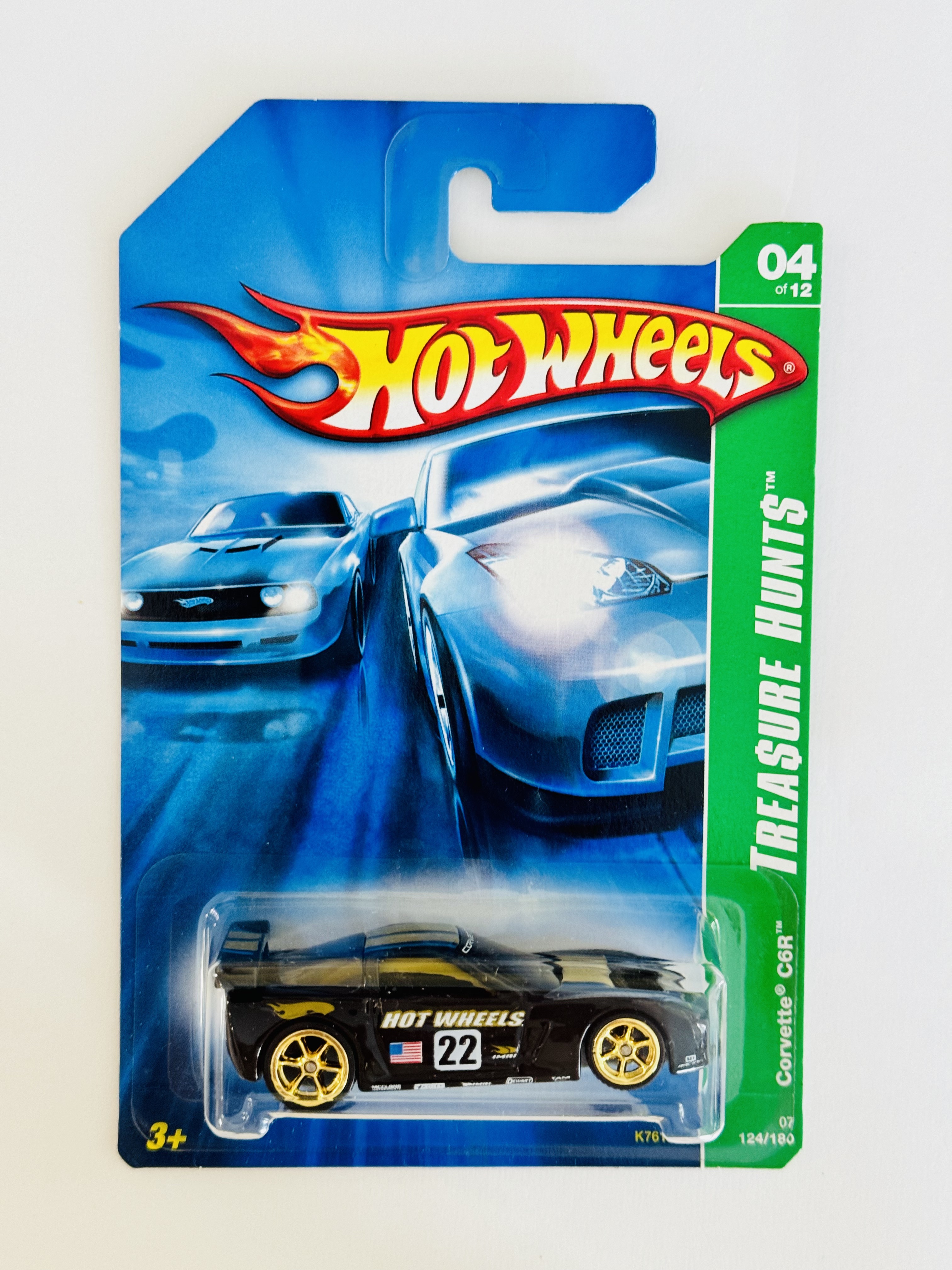 Hot Wheels #124 Corvette C6R Super Treasure Hunt