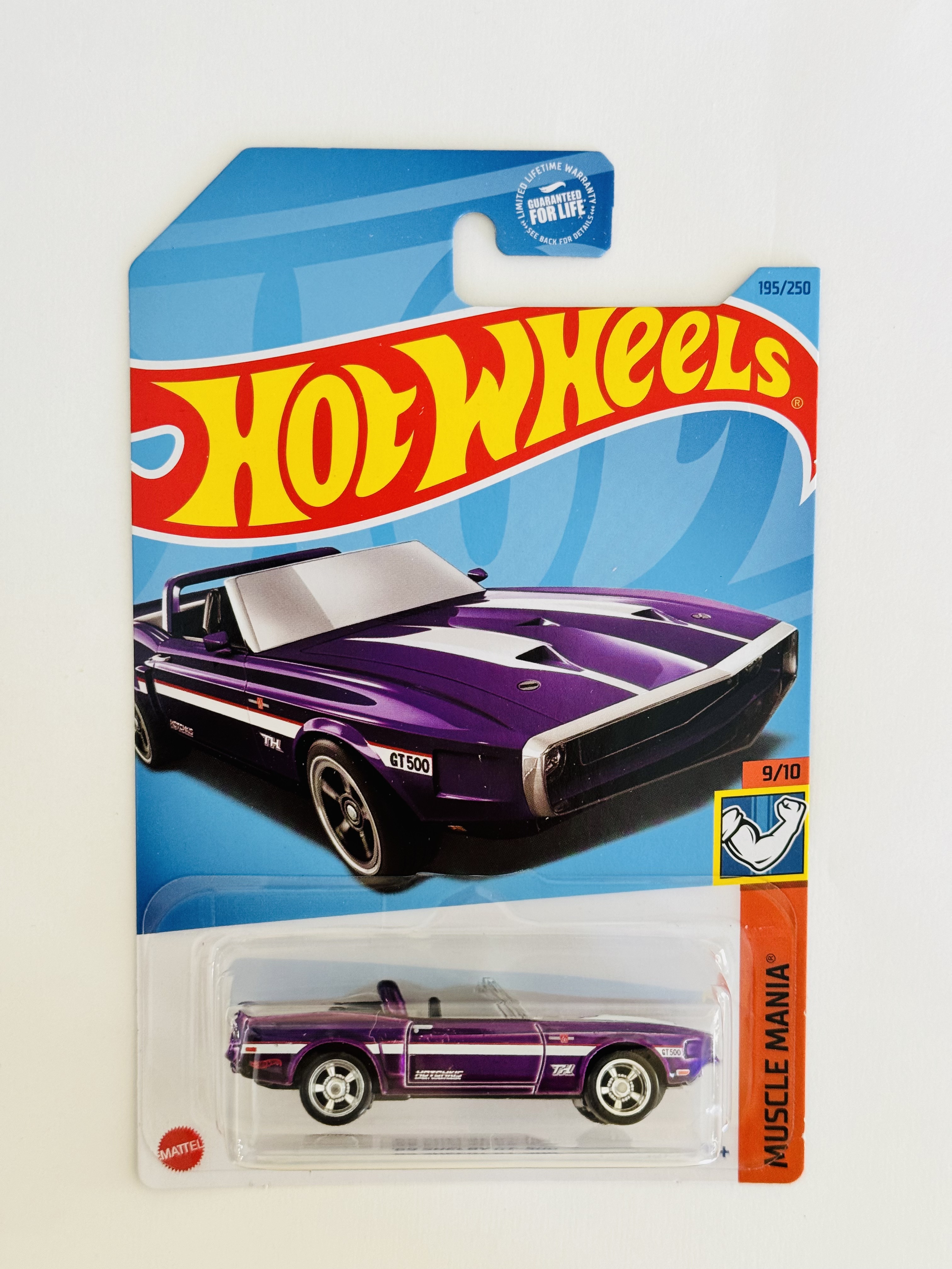 Hot Wheels #195 '69 Shelby GT-500 Super Treasure Hunt