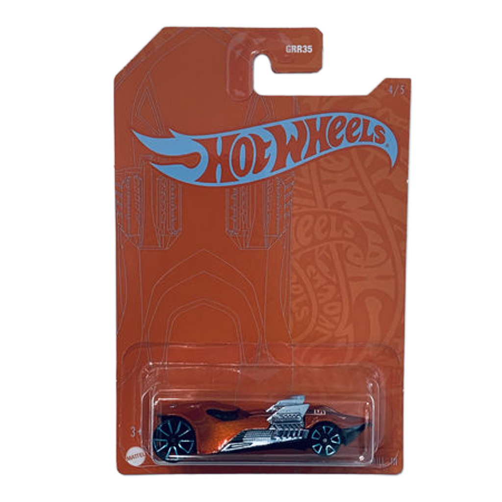 Hot Wheels 53rd Anniversary Orange And Blue Twin Mill III