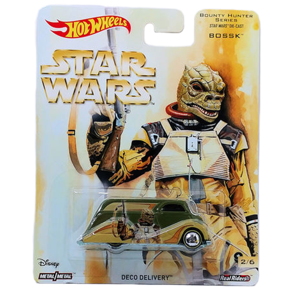 Hot Wheels Pop Culture Star Wars Bossk Deco Delivery