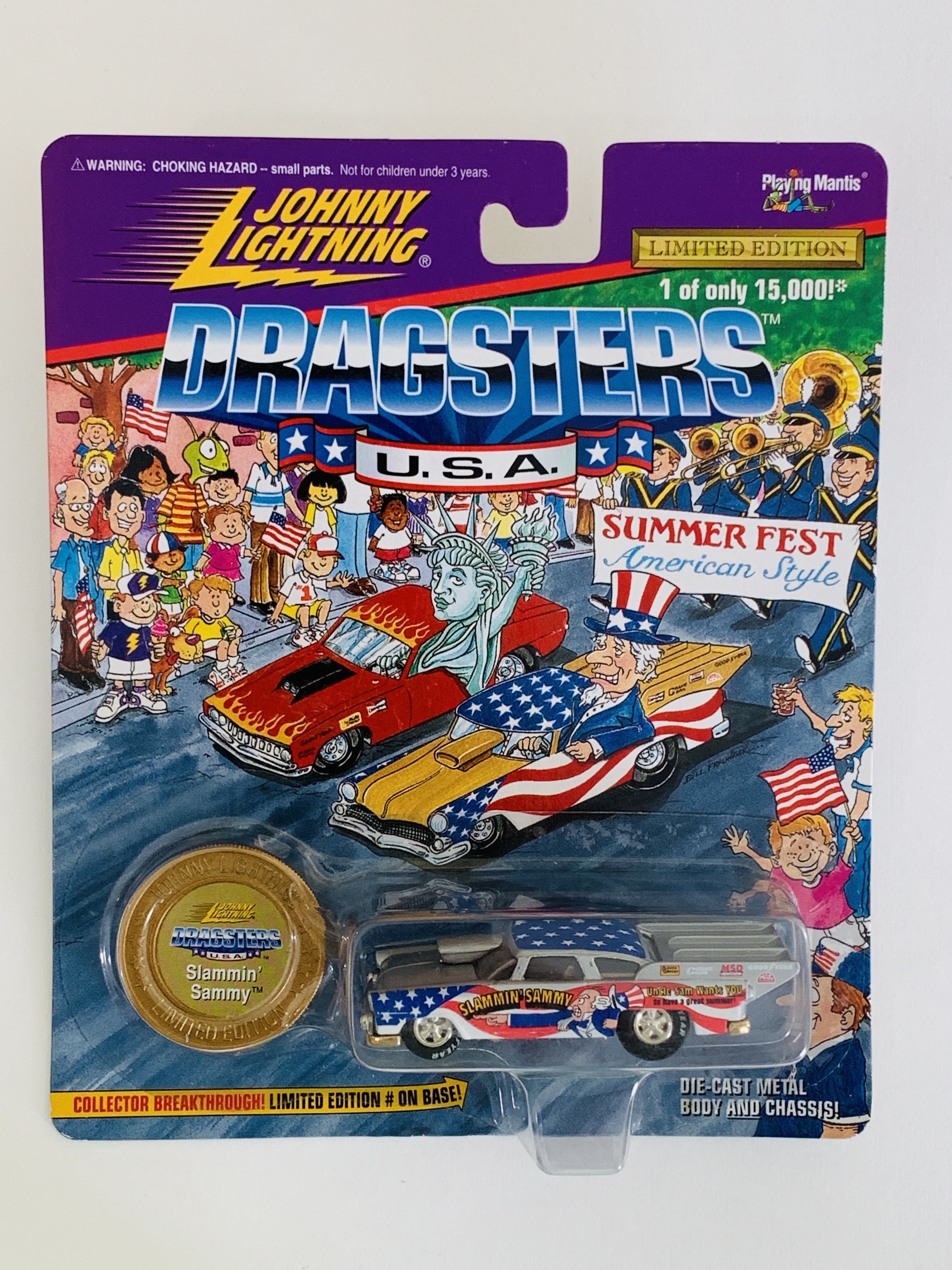 Johnny Lightning Dragsters USA Slammin' Sammy