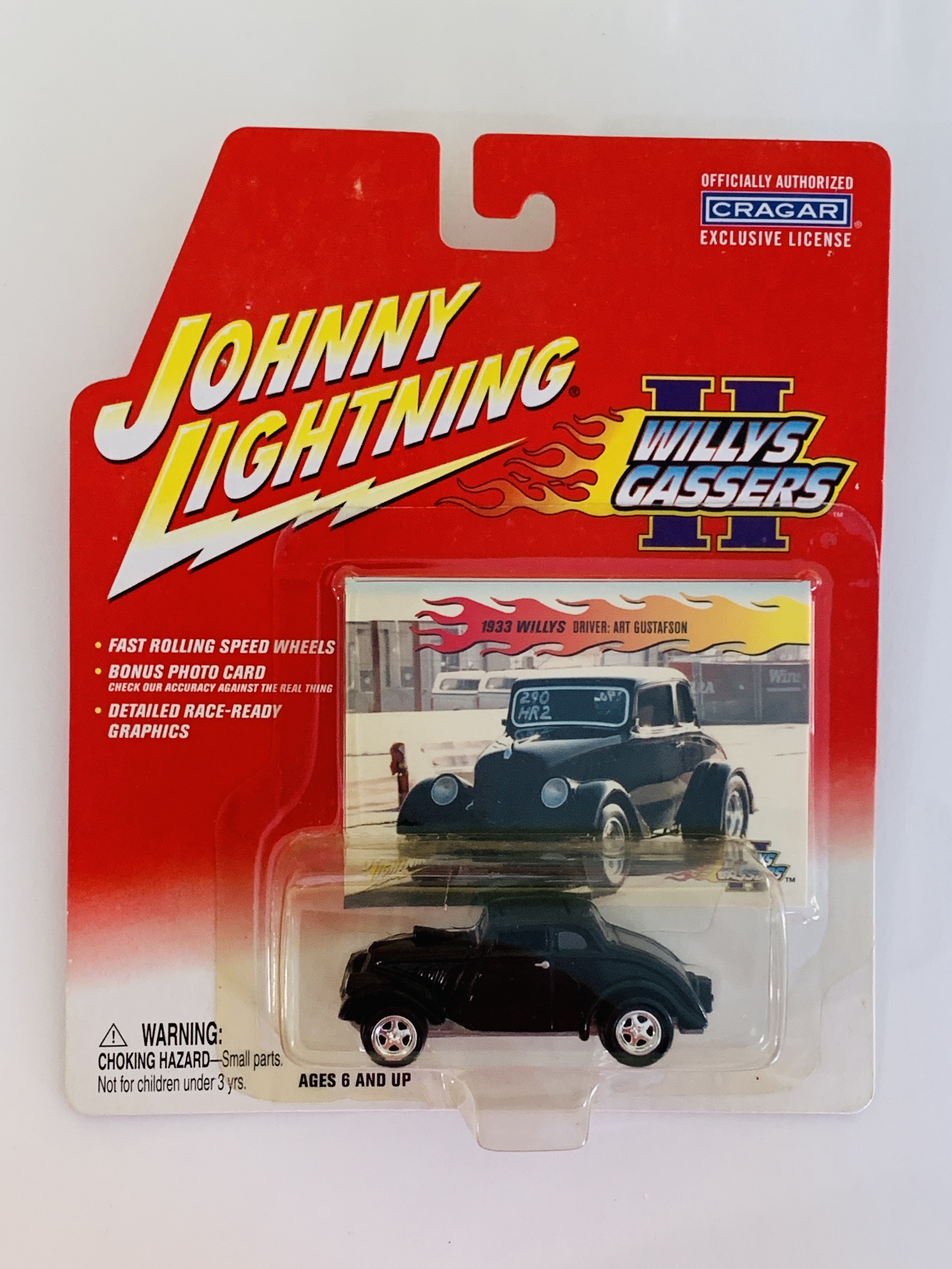 Johnny Lightning Willys Gassers II 1933 Willys Art Gustafson