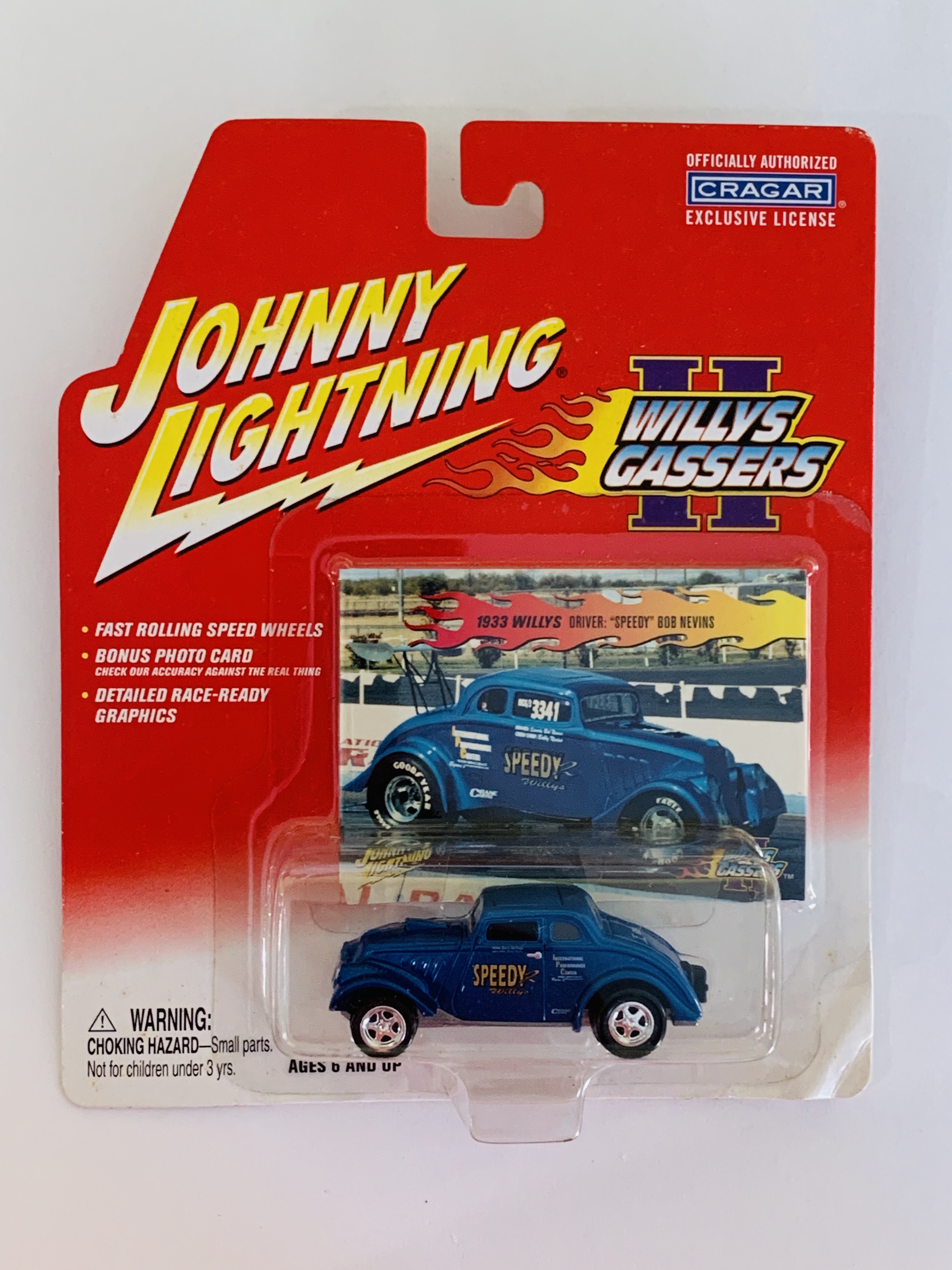 Johnny Lightning Willys Gassers II 1933 Willys Speedy Bob Nevins