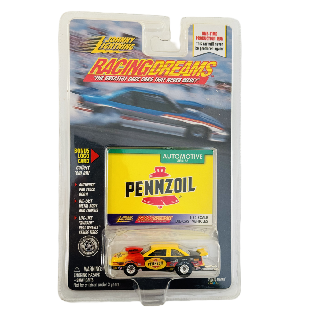 Johnny Lightning Racing Dreams Pennzoil Pro Stock