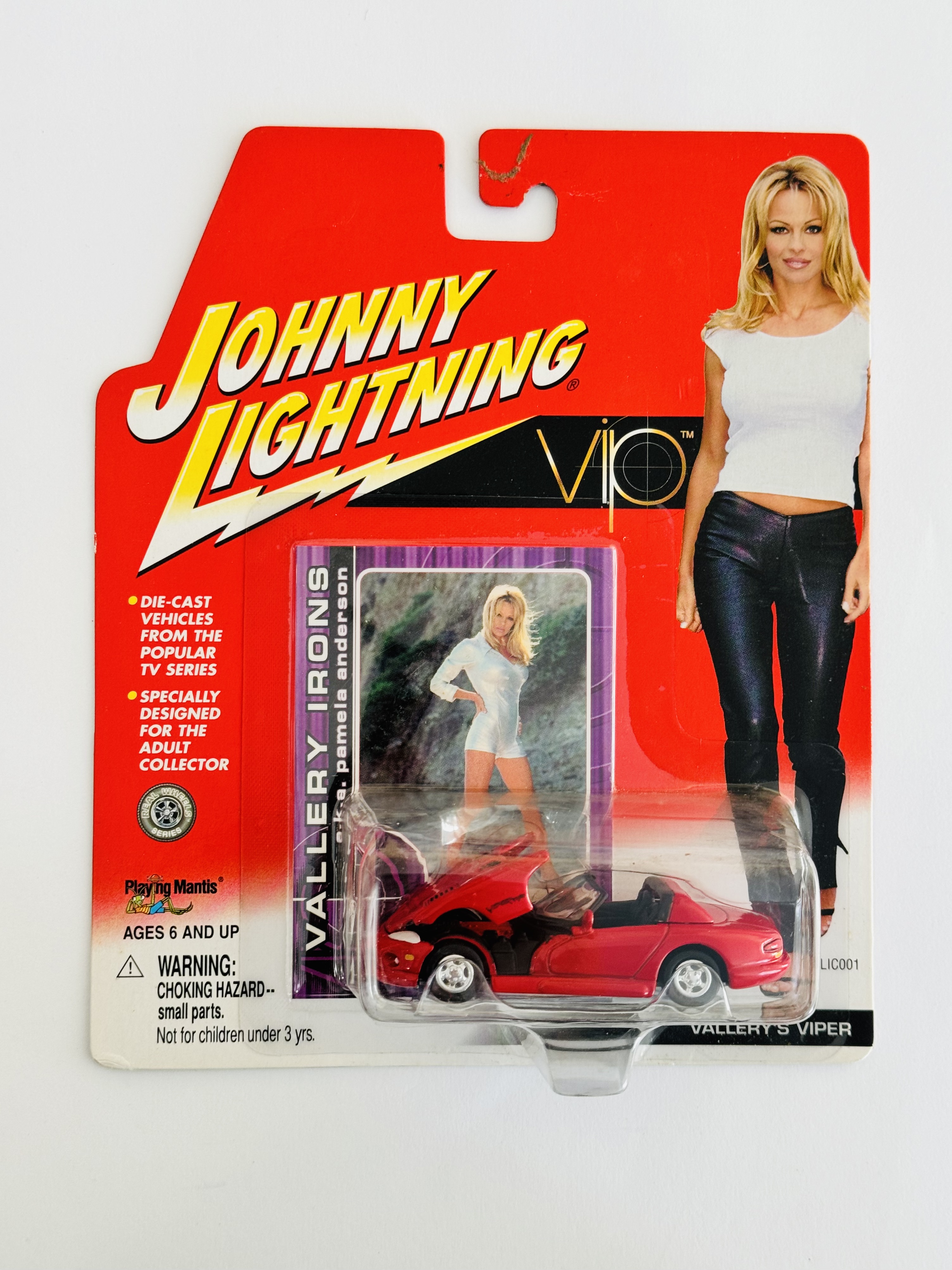 Johnny Lightning Vallery Irons Vallery's Viper - Bent Blister