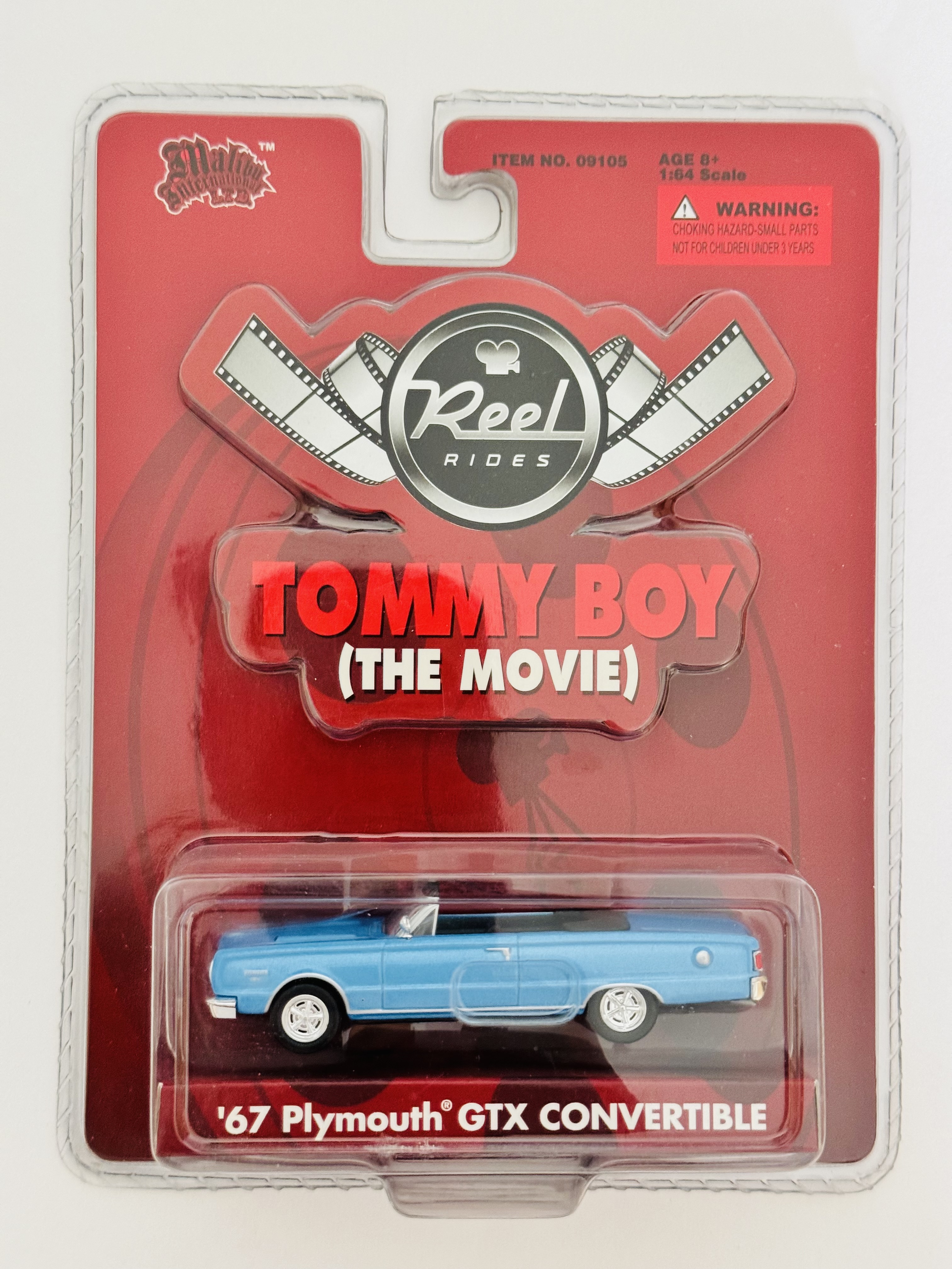 Malibu Reel Rides Tommy Boy The Movie '67 Plymouth GTX Convertible