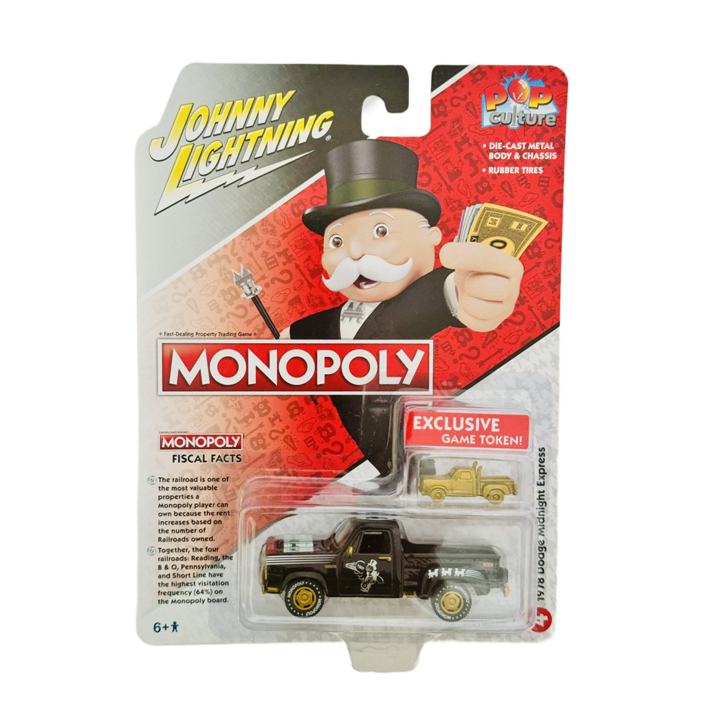 Johnny Lightning Monopoly 1978 Dodge Midnight Express