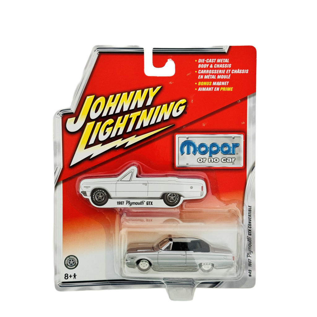 Johnny Lightning Mopar Or No Car 1967 Plymouth GTX