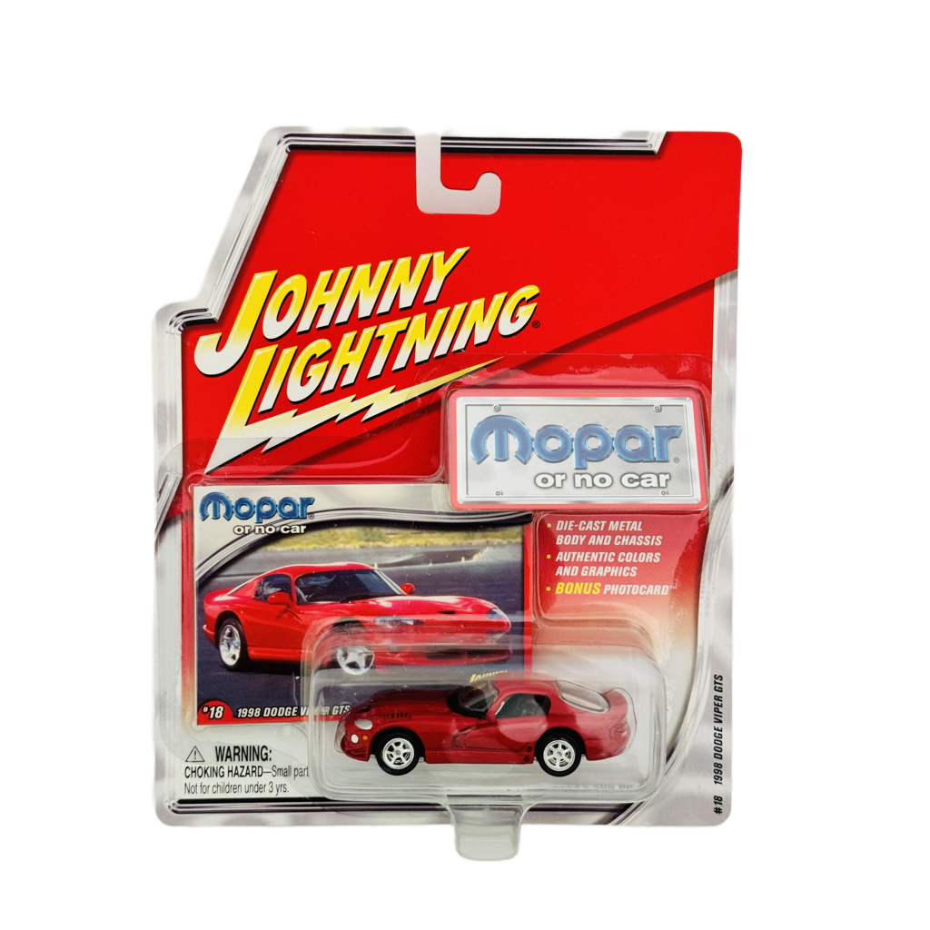 Johnny Lightning Mopar Or No Car 1998 Dodge Viper GTS