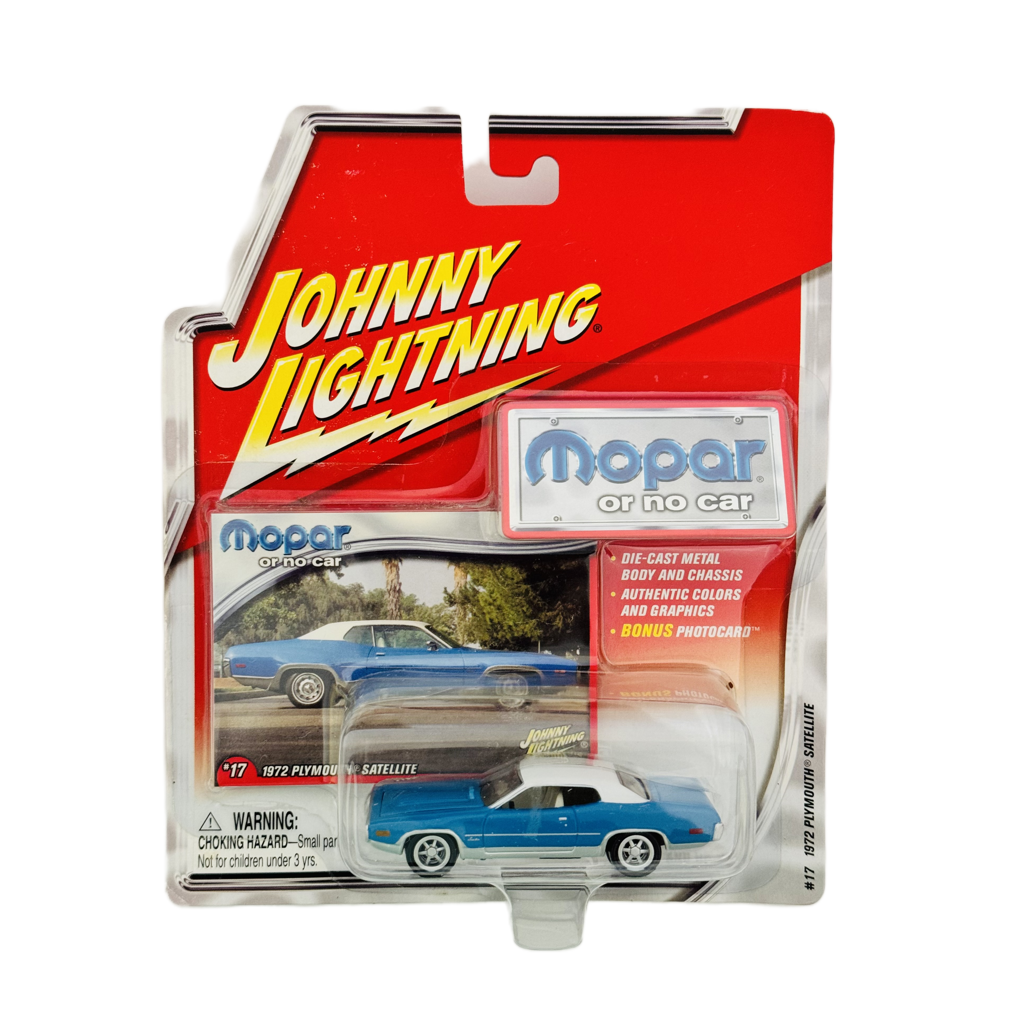 Johnny Lightning Mopar Or No Car 1972 Plymouth Satellite