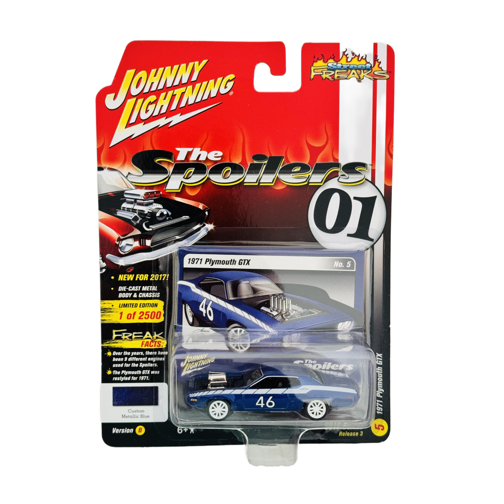 Johnny Lightning The Spoilers 1971 Plymouth GTX