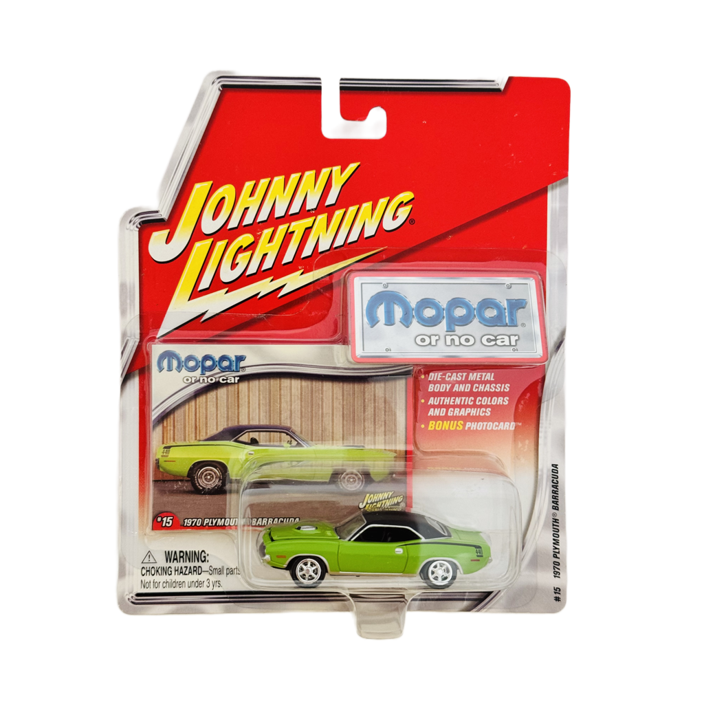 Johnny Lightning Mopar Or No Car 1970 Plymouth Barracuda