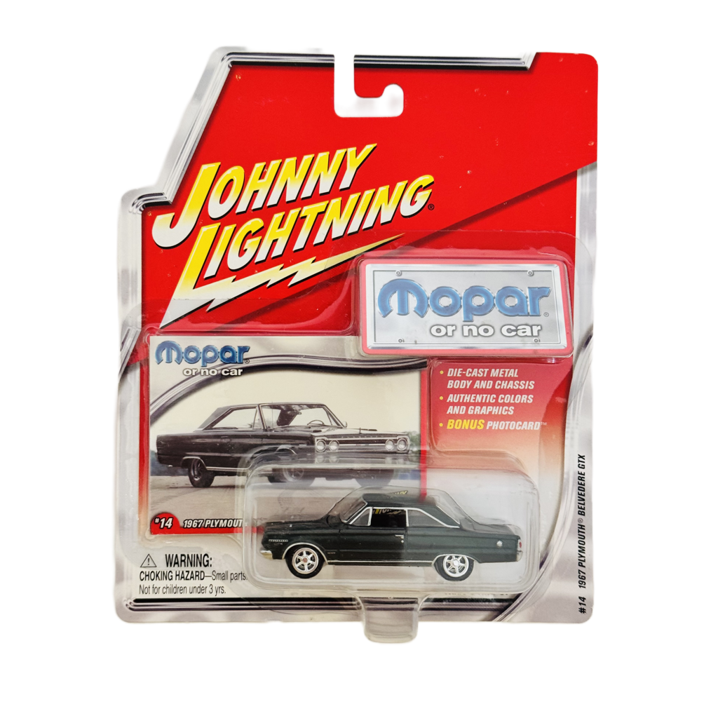 Johnny Lightning Mopar Or No Car 1967 Plymouth Belvedere GTX