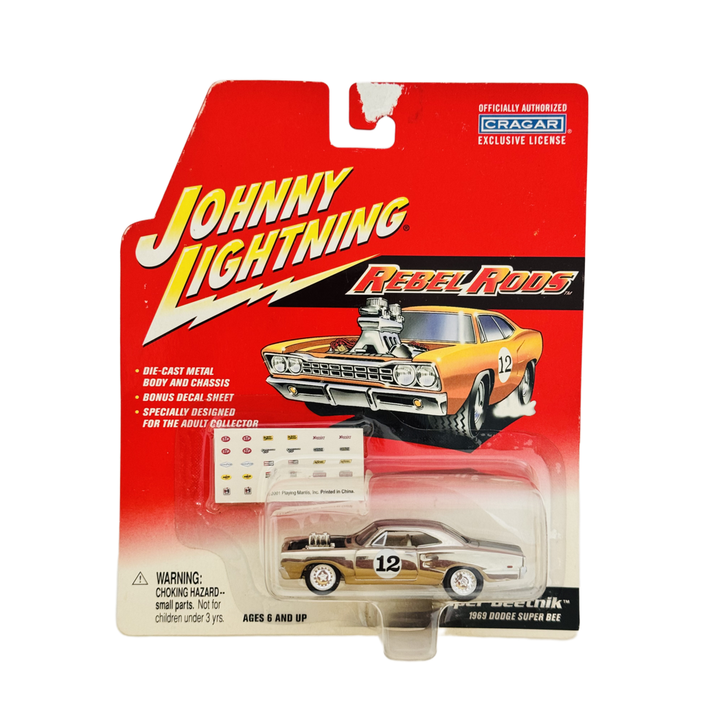 Johnny Lightning Rebel Rods Super Beetnik 1969 Dodge Super Bee