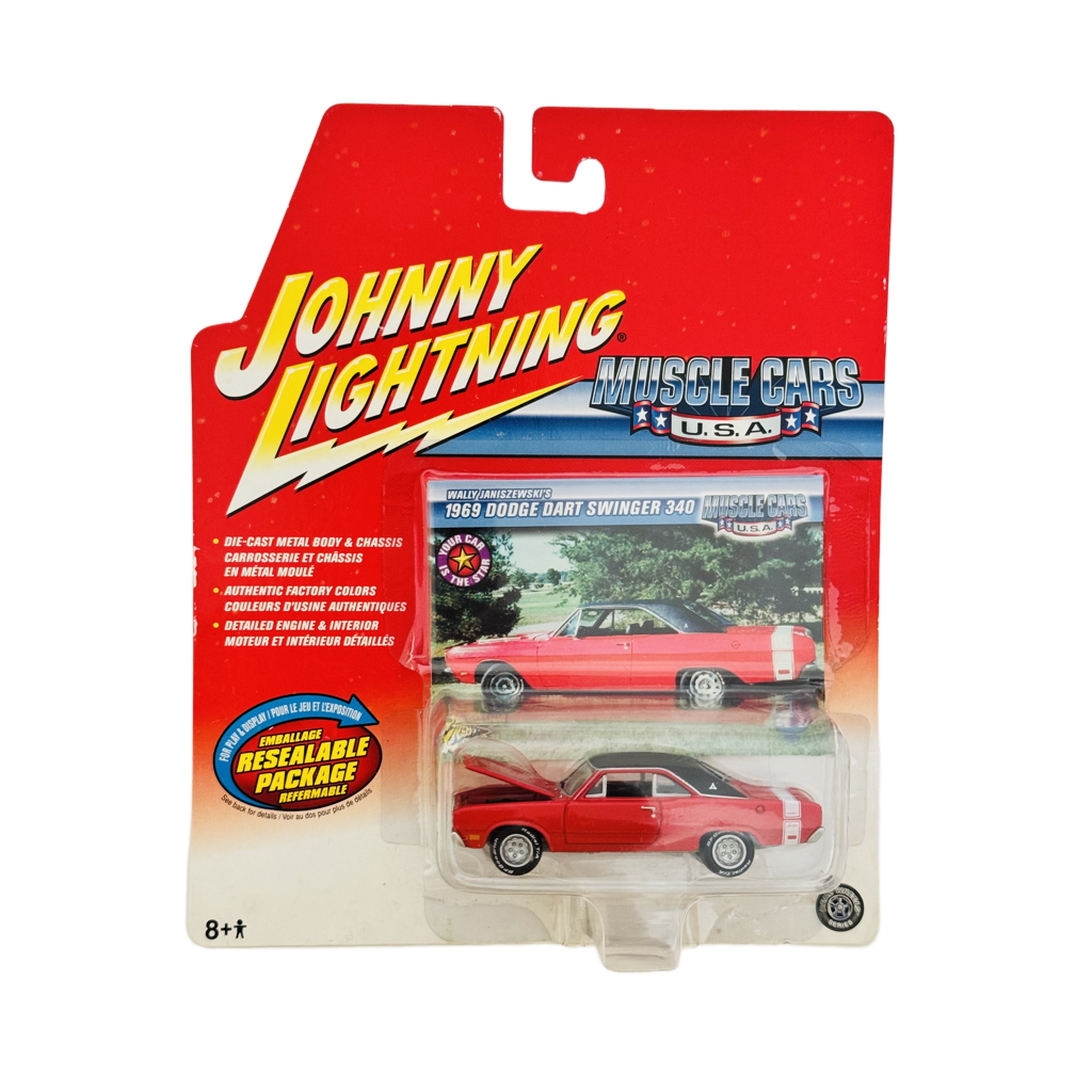 Johnny Lightning Muscle Cars USA 1969 Dodge Dart Swinger 340