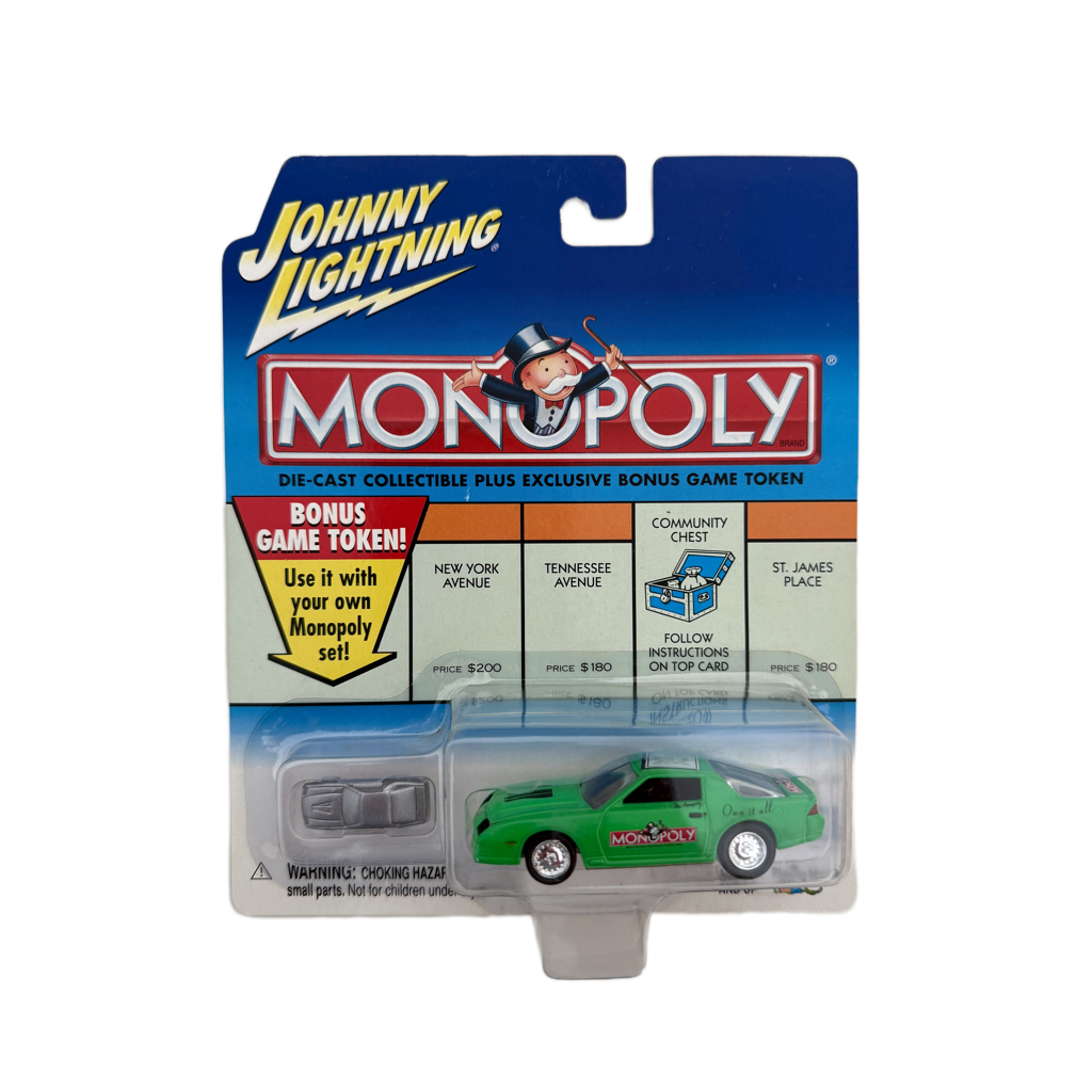 Johnny Lightning Monopoly Pennsylvania Ave. 1982 Camaro