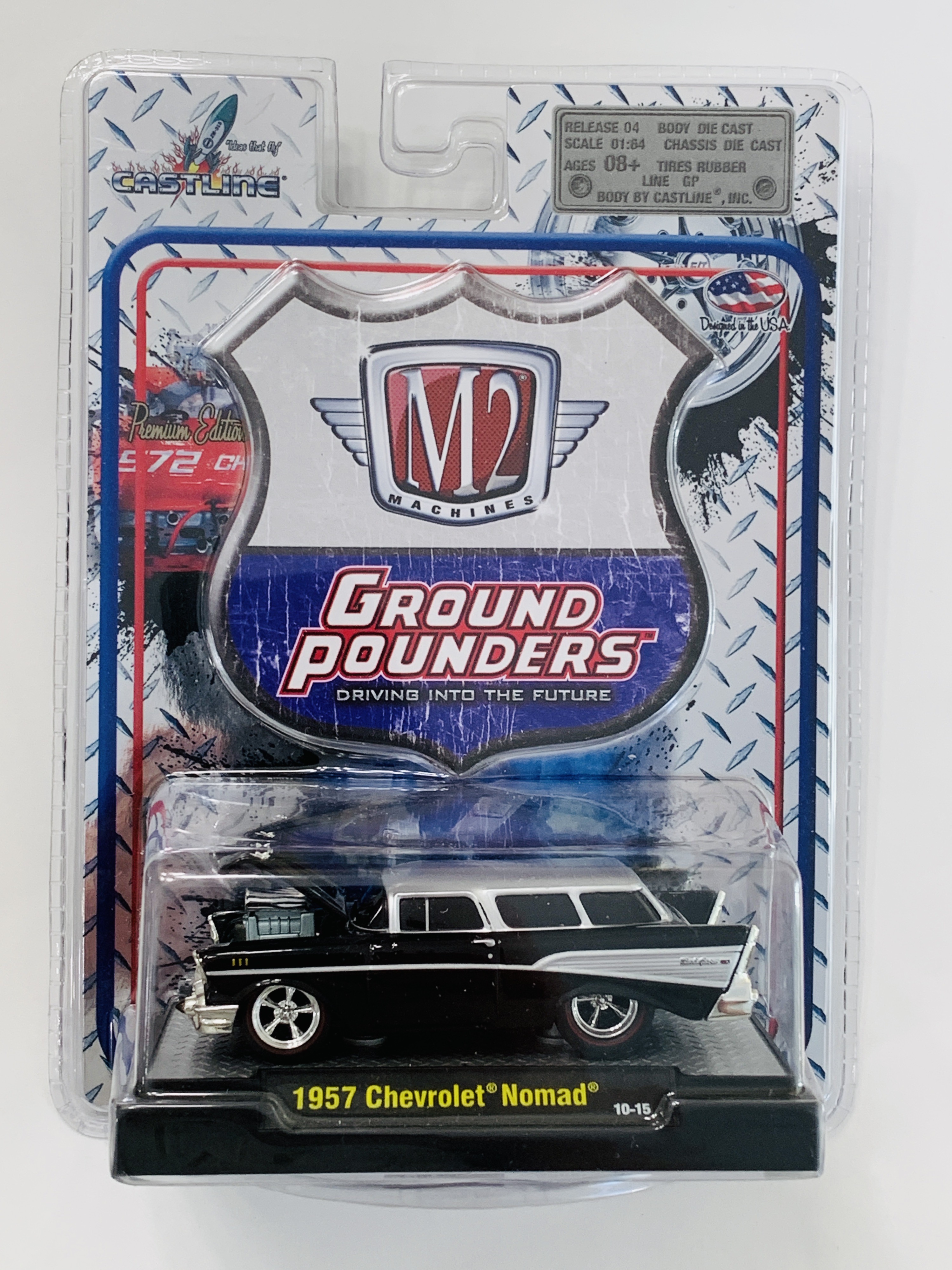 M2 Machines Ground Pounders 1957 Chevrolet Nomad