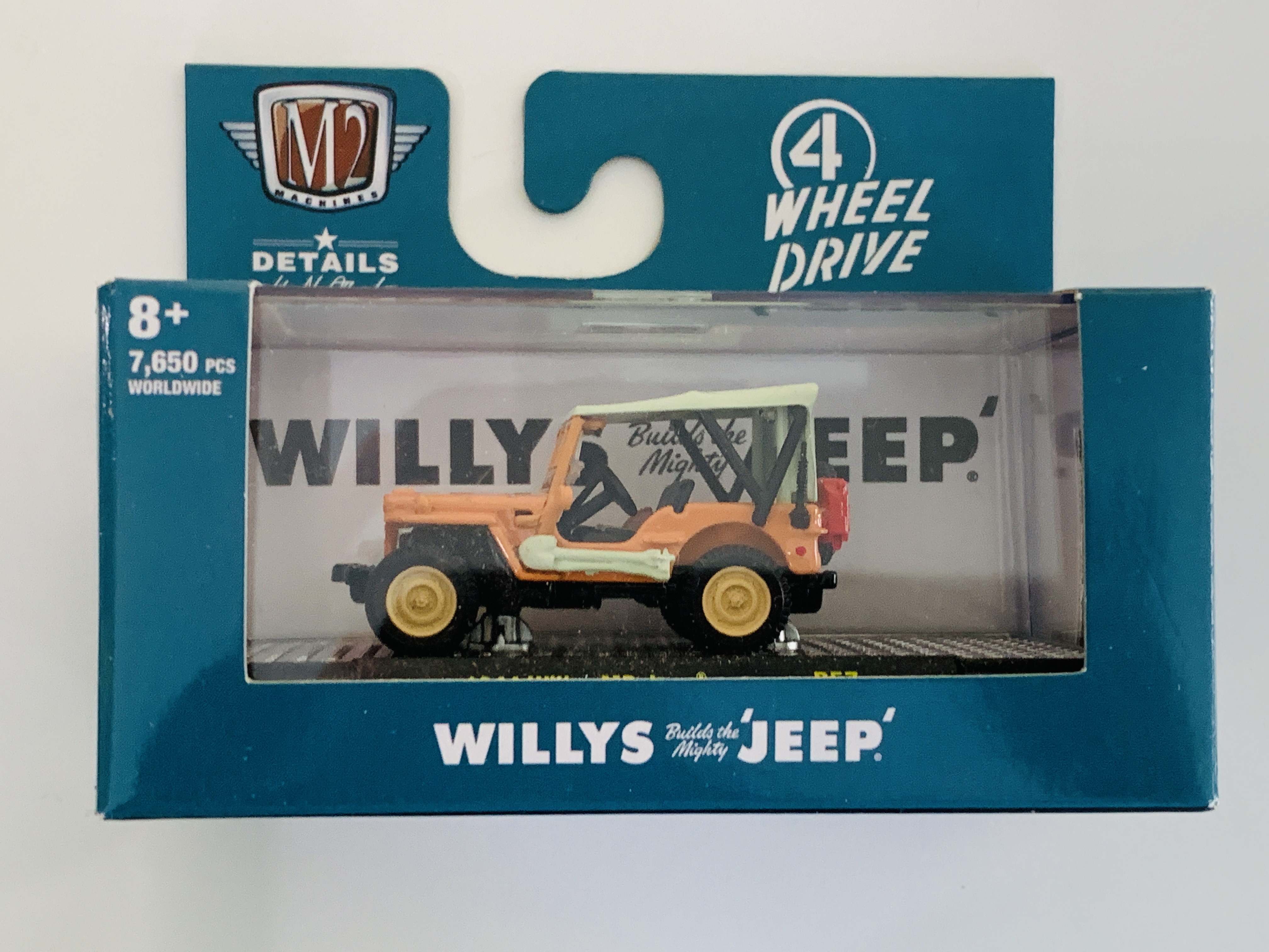 M2 Machines 4 Wheel Drive 1944 Willys MB Jeep R57