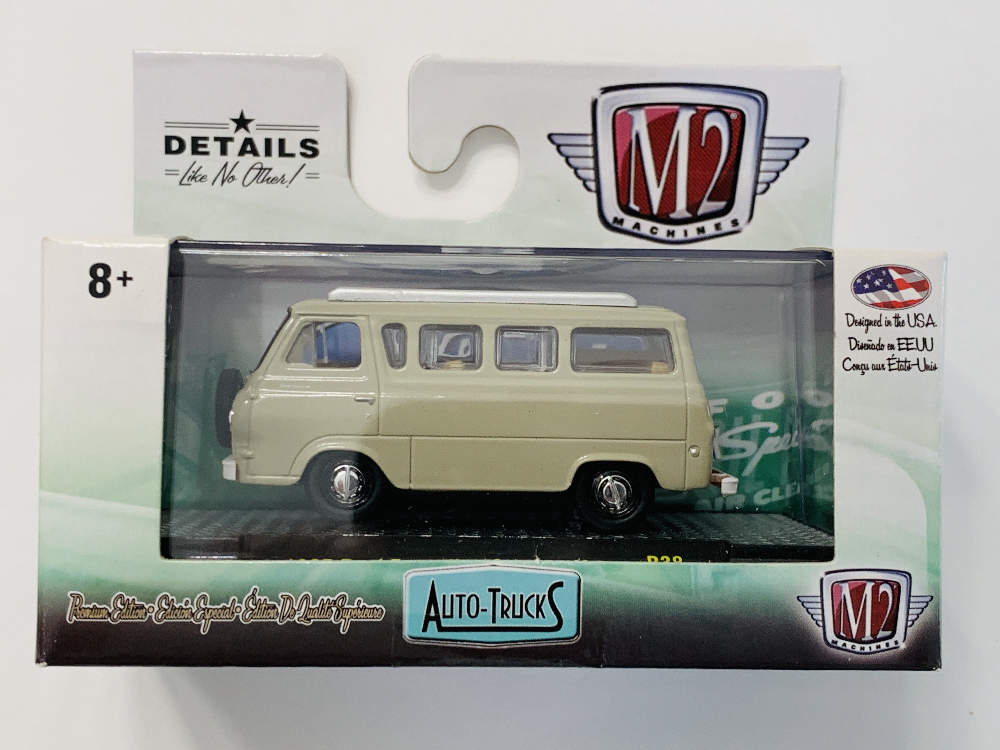 M2 Machines Auto-Trucks 1965 Ford Econoline Camper Van R38 - 9,800 Made