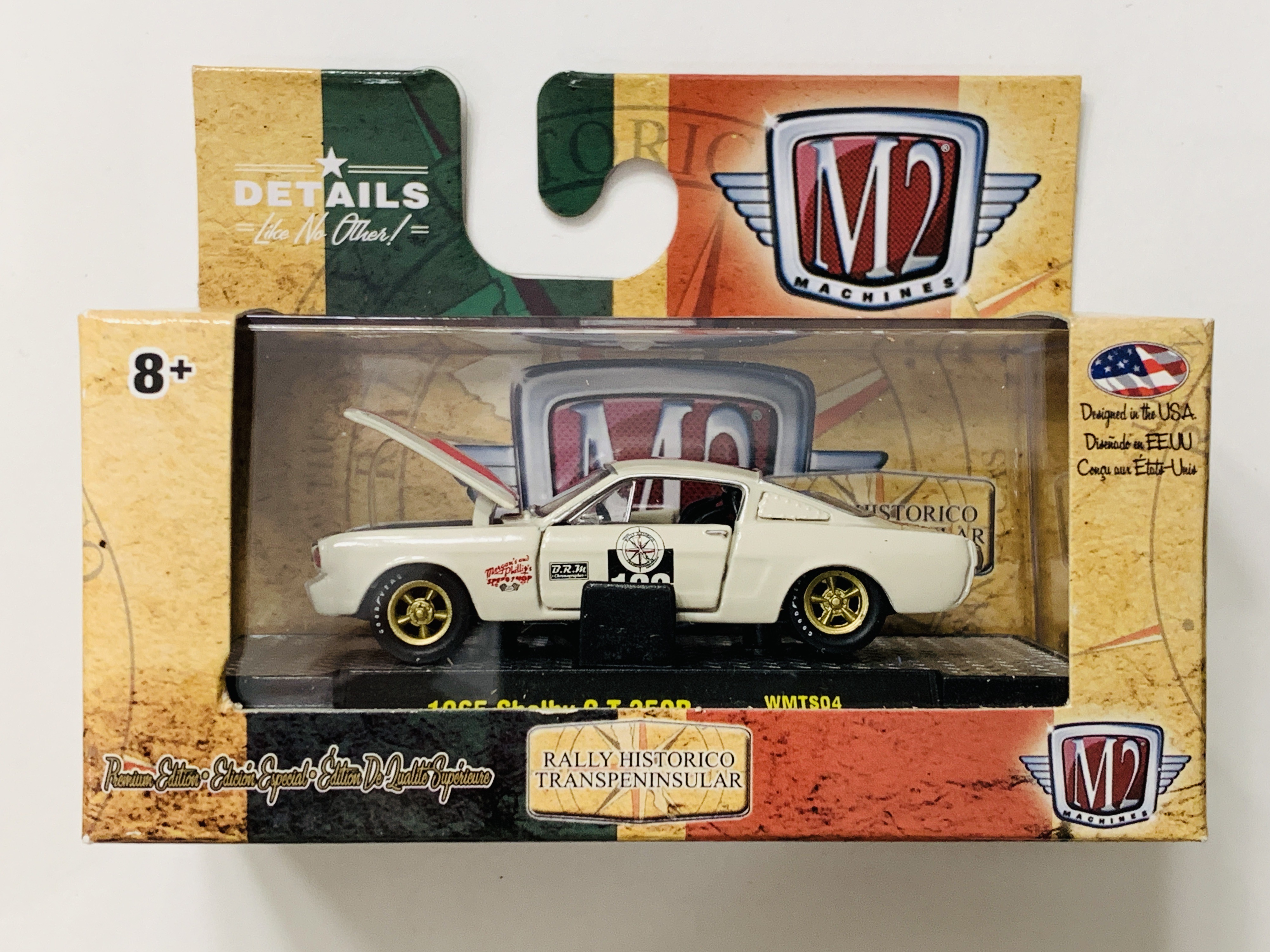 M2 Machines Walmart Exclusive Rally Historico 1965 Shelby G.T. 350R  WMTS04