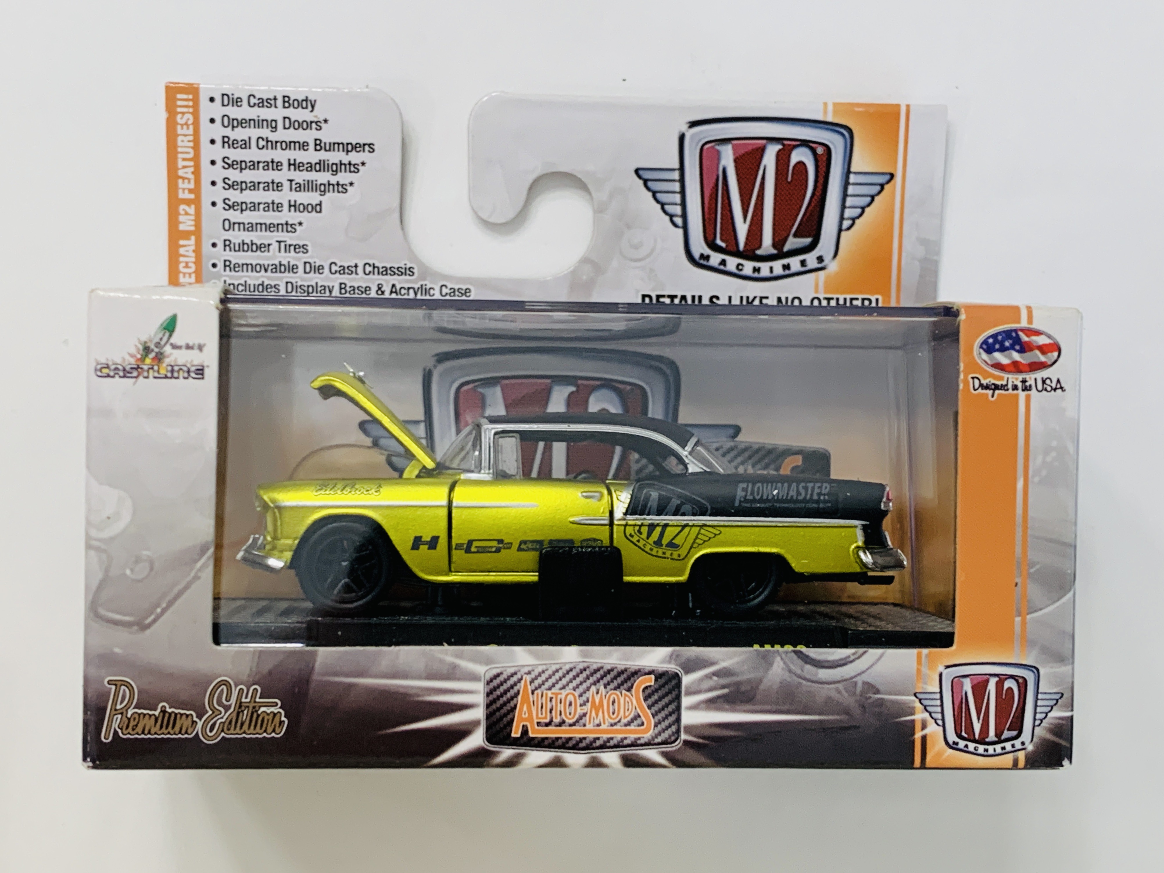 M2 Machines Auto-Mods 1955 Chevrolet Bel Air Hardtop Custom AM03