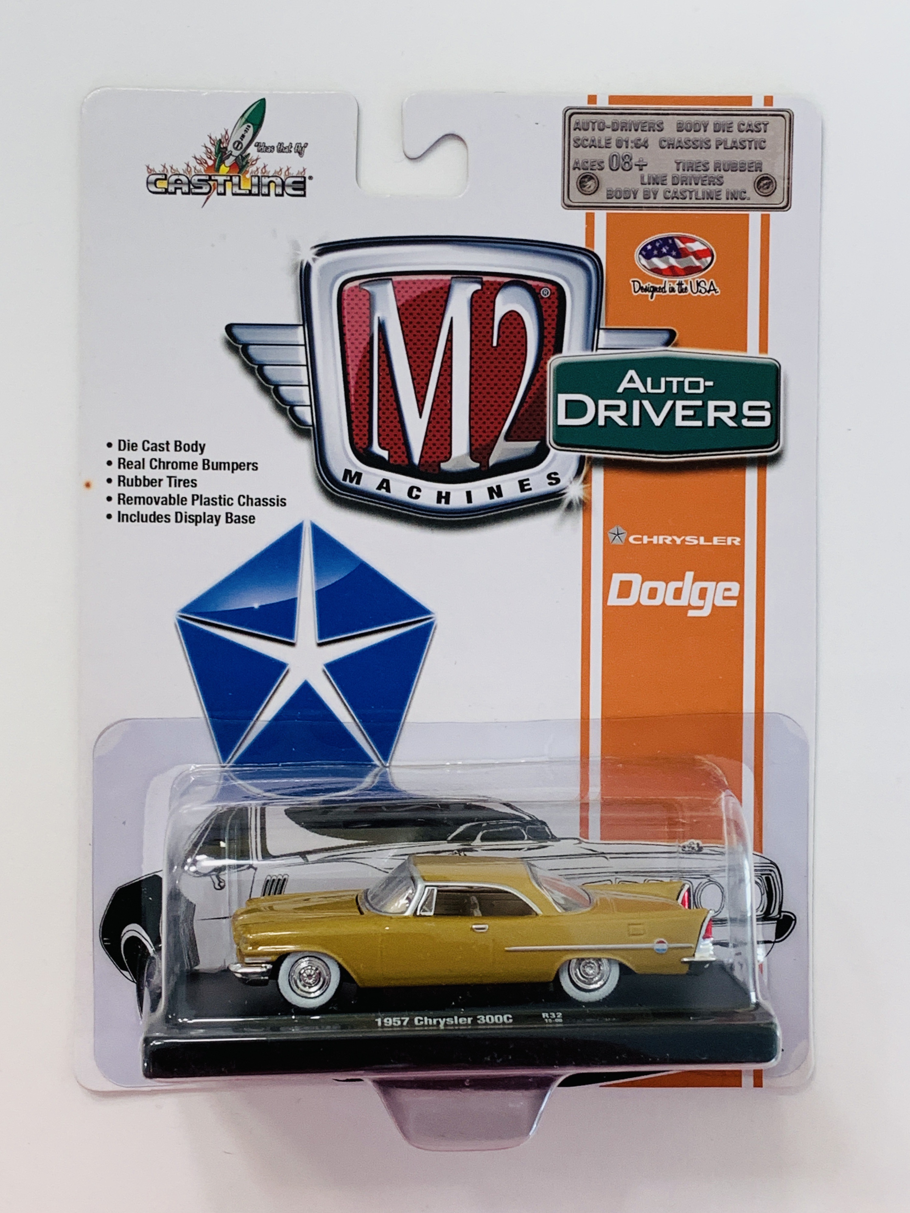 M2 Machines Auto-Drivers 1957 Chrysler 300C R32