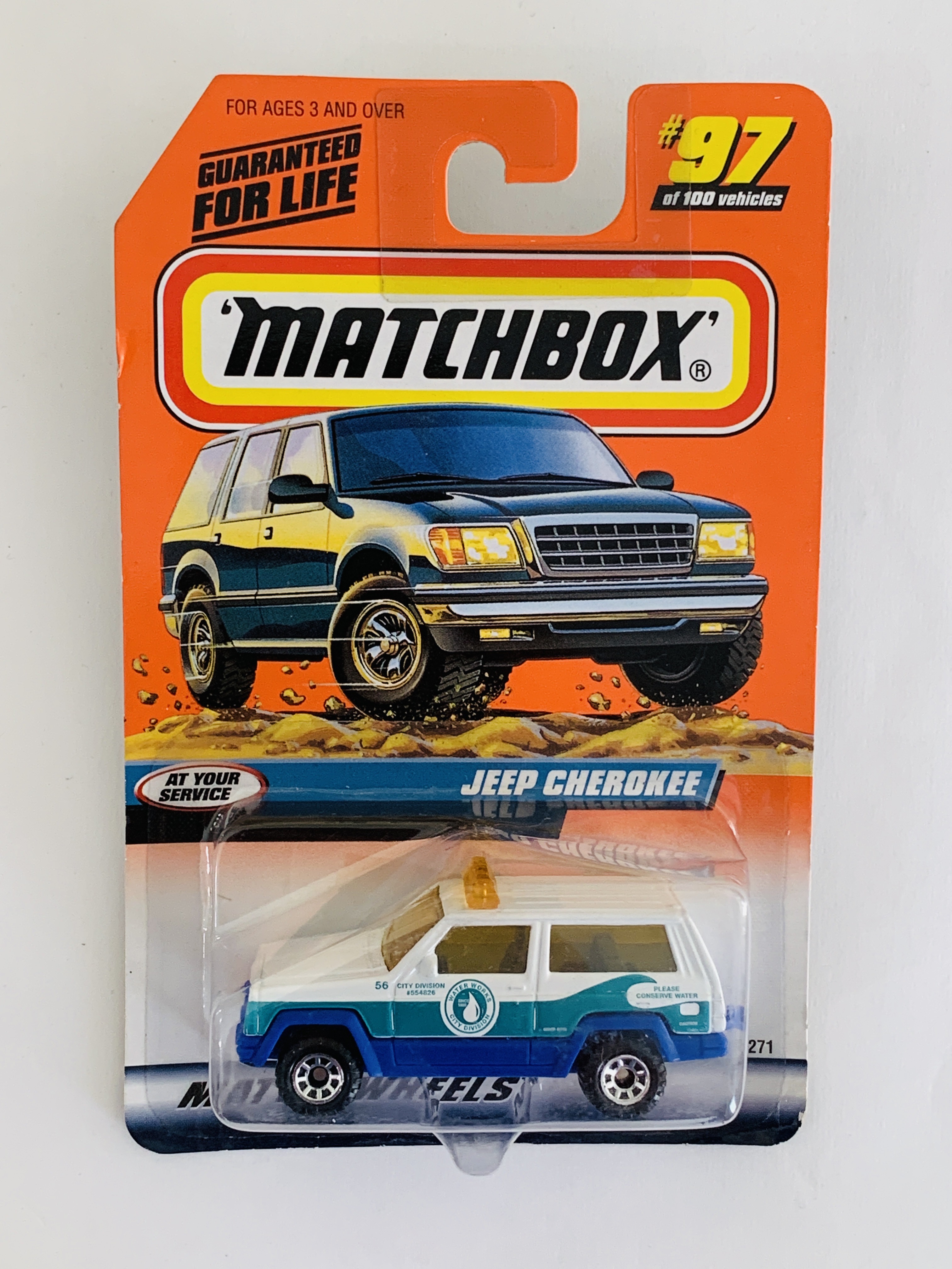 Matchbox #97 Jeep Cherokee