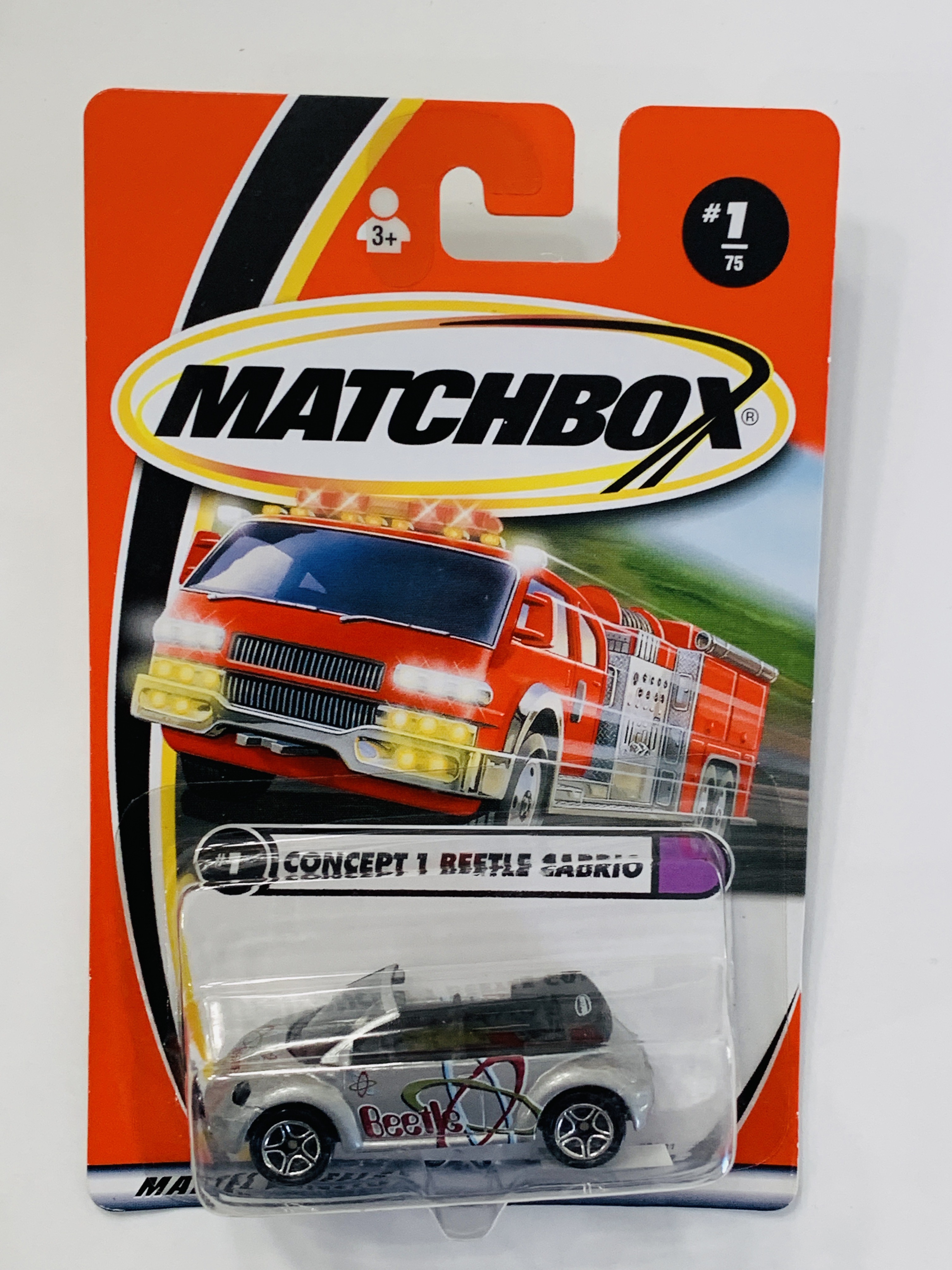 Matchbox #1 Concept 1 Beetle Cabrio - 5 Spoke