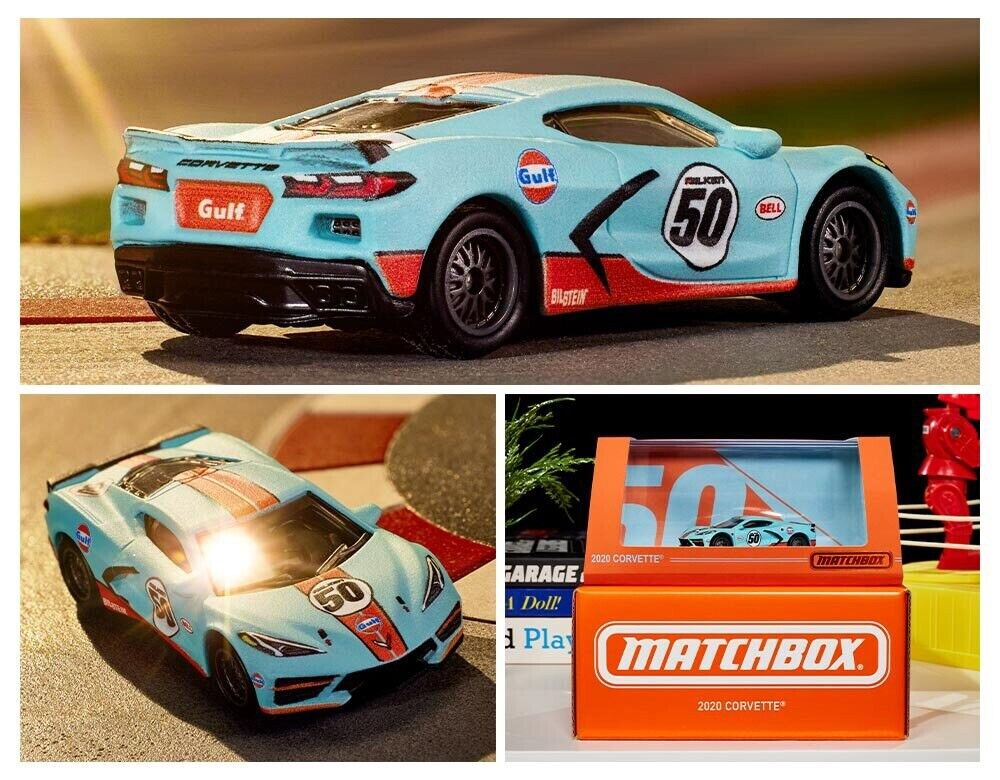 Matchbox Redline Club 2020 Gulf Corvette