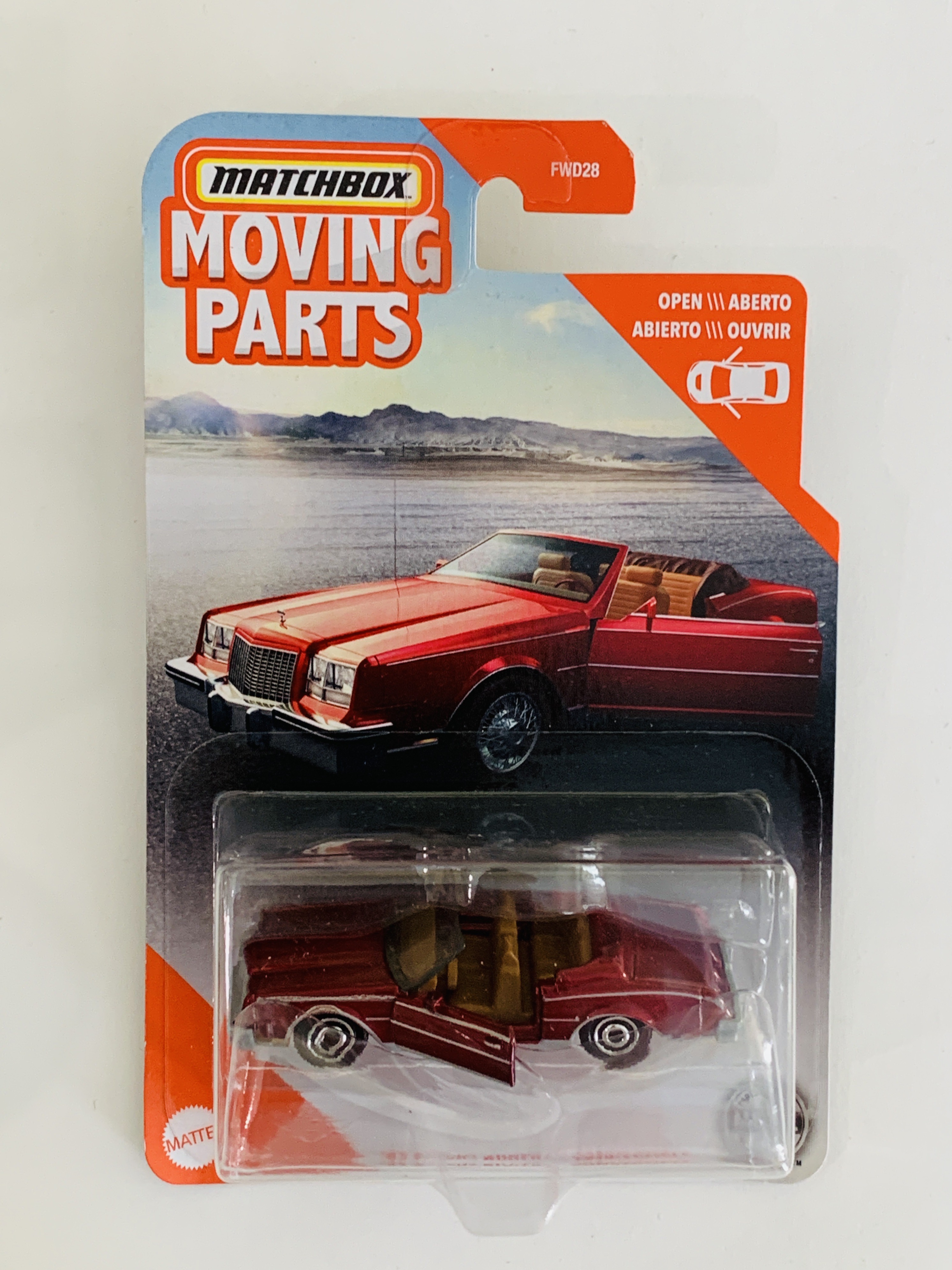 Matchbox Moving Parts '83 Buick Riviera Convertible