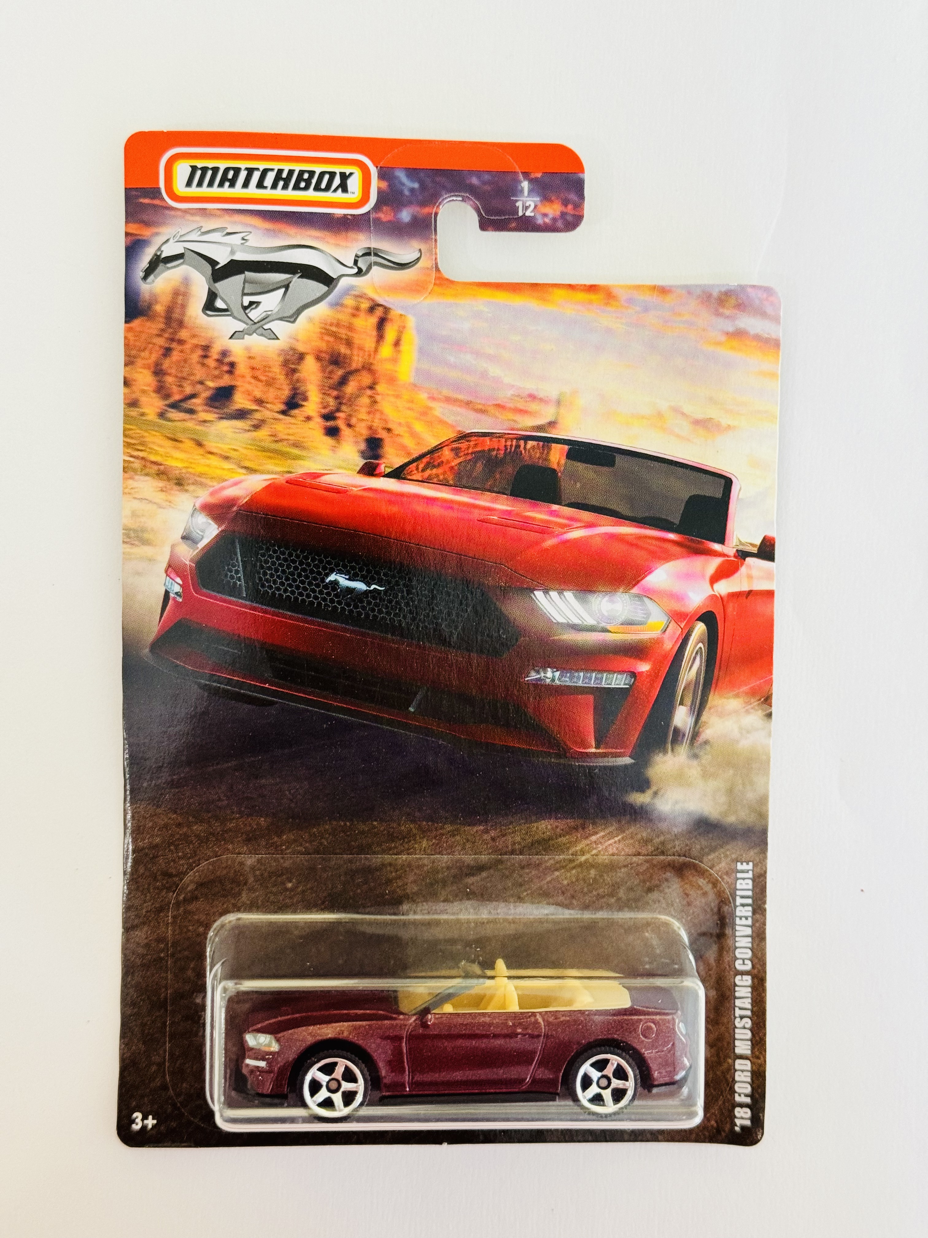 Matchbox Mustang Series '18 Ford Mustang Convertible