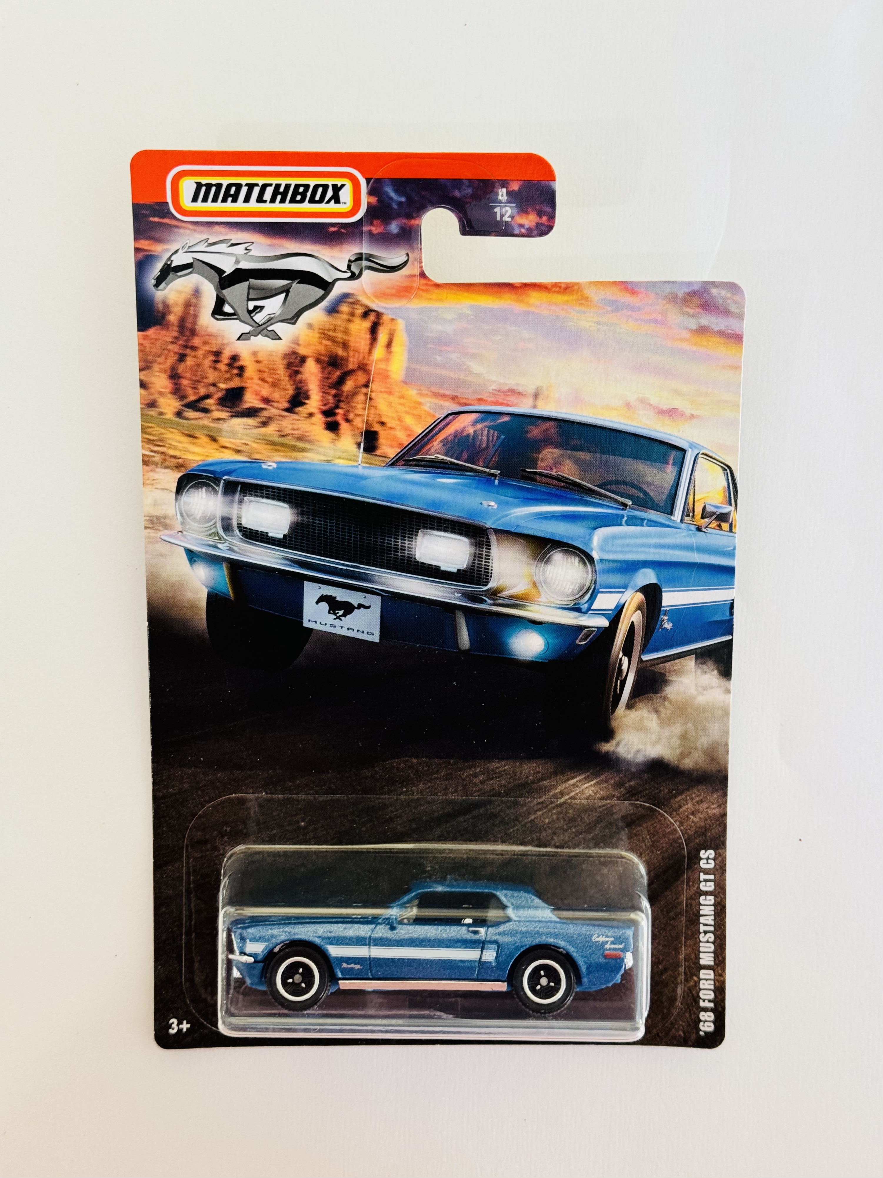 Matchbox Mustang Series '68 Ford Mustang GT CS