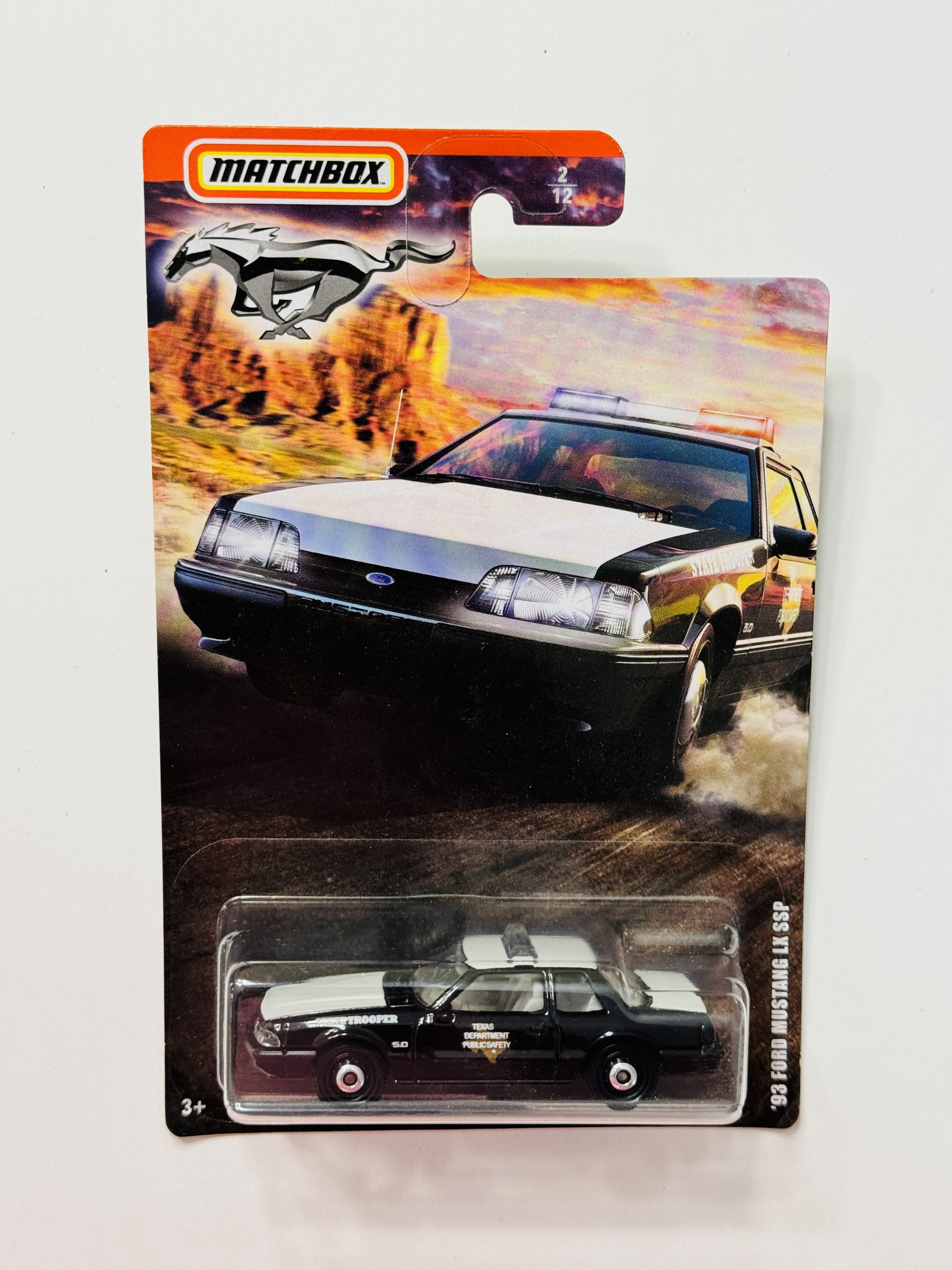 Matchbox Mustang Series '93 Ford Mustang LX SSP