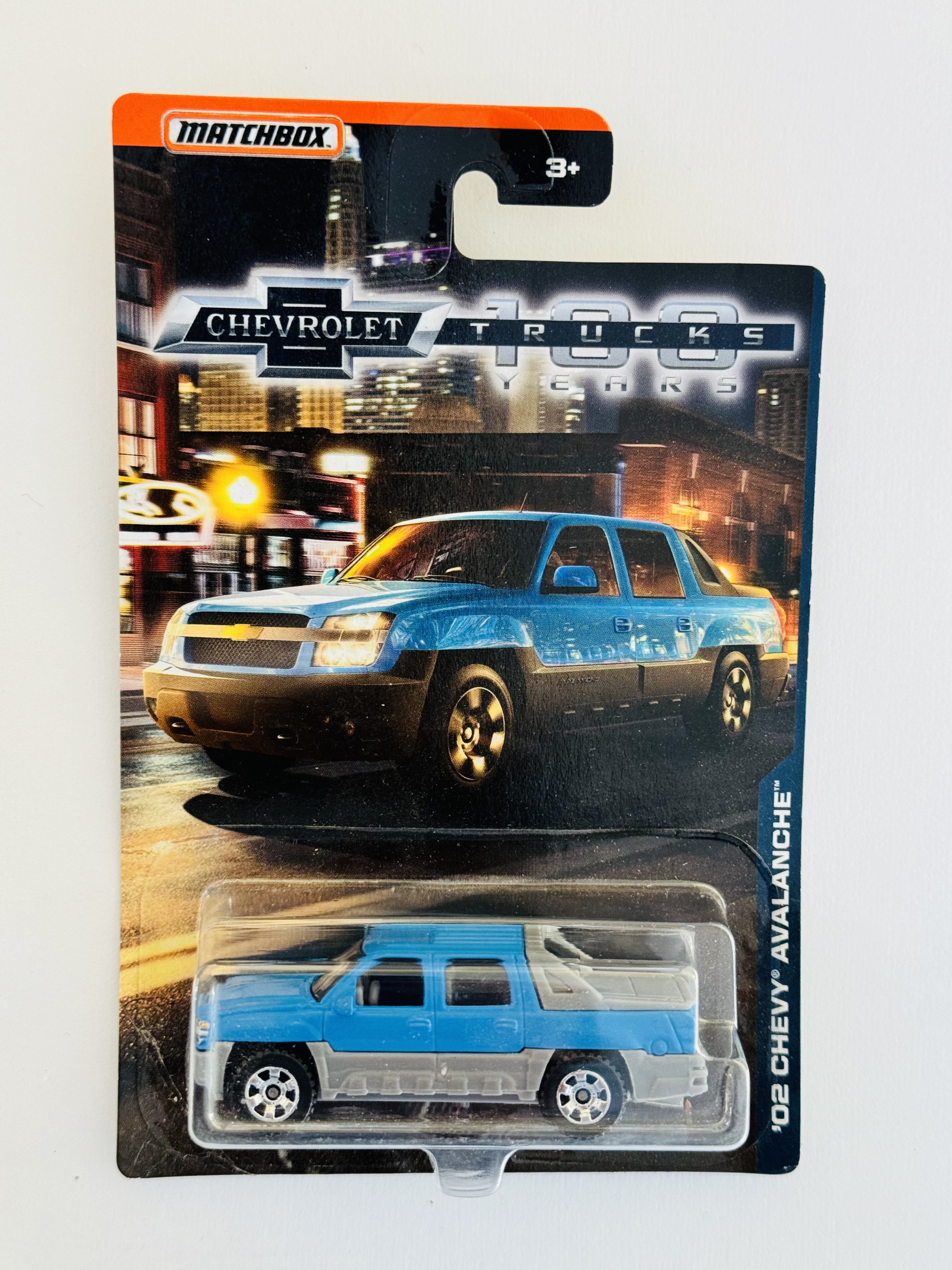 Matchbox Chevrolet Trucks 100 Years '02 Chevy Avalanche