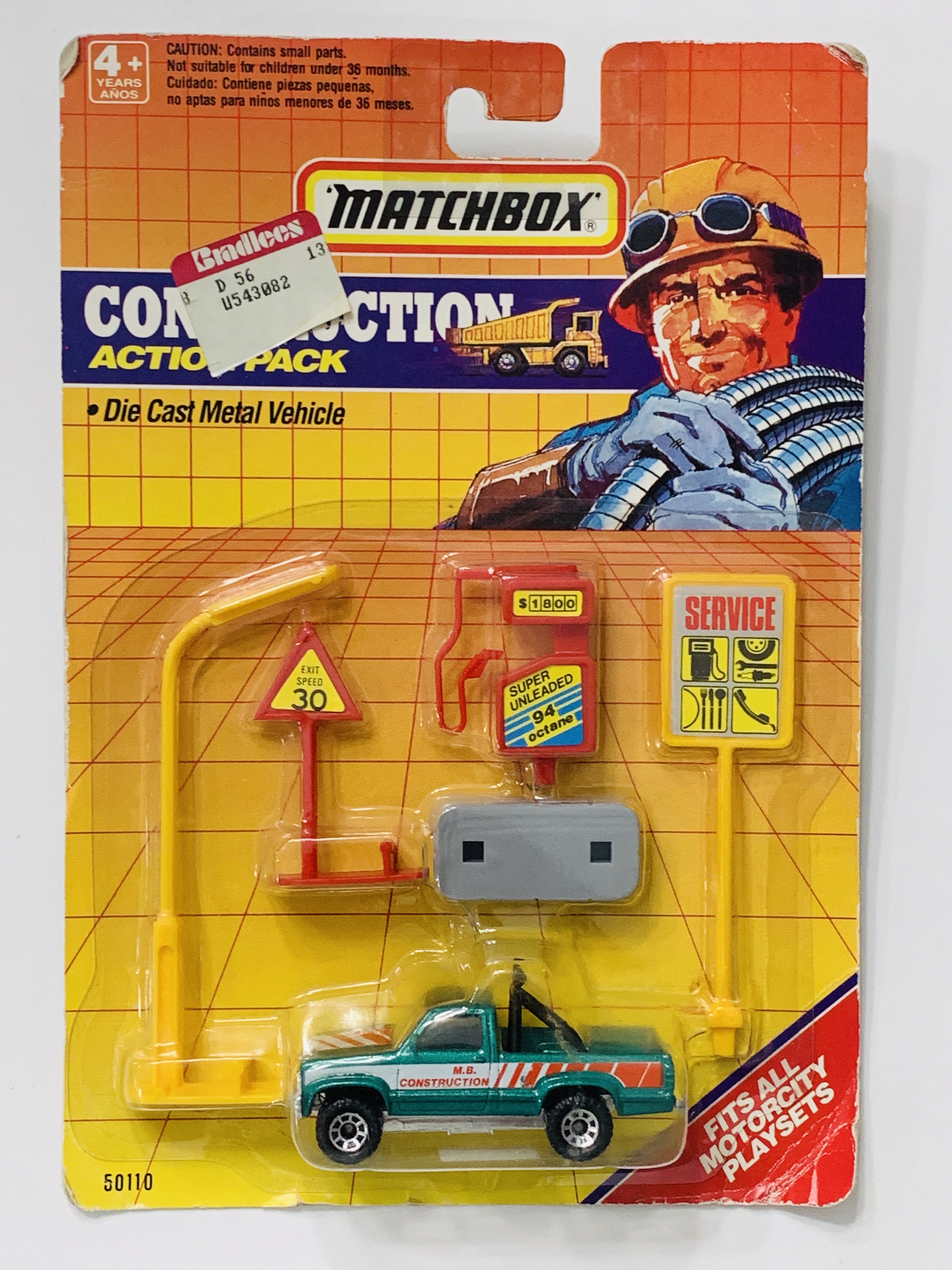 Matchbox Construction Action Pack