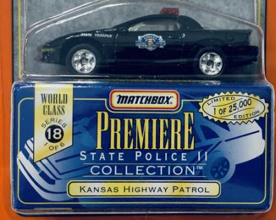 Matchbox Premiere Kansas Highway Patrol 1