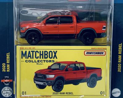 Matchbox Collectors 2020 RAM Rebel 1