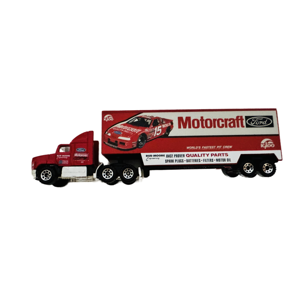 Matchbox #15 Motorcraft Racing Low Bed Hauler