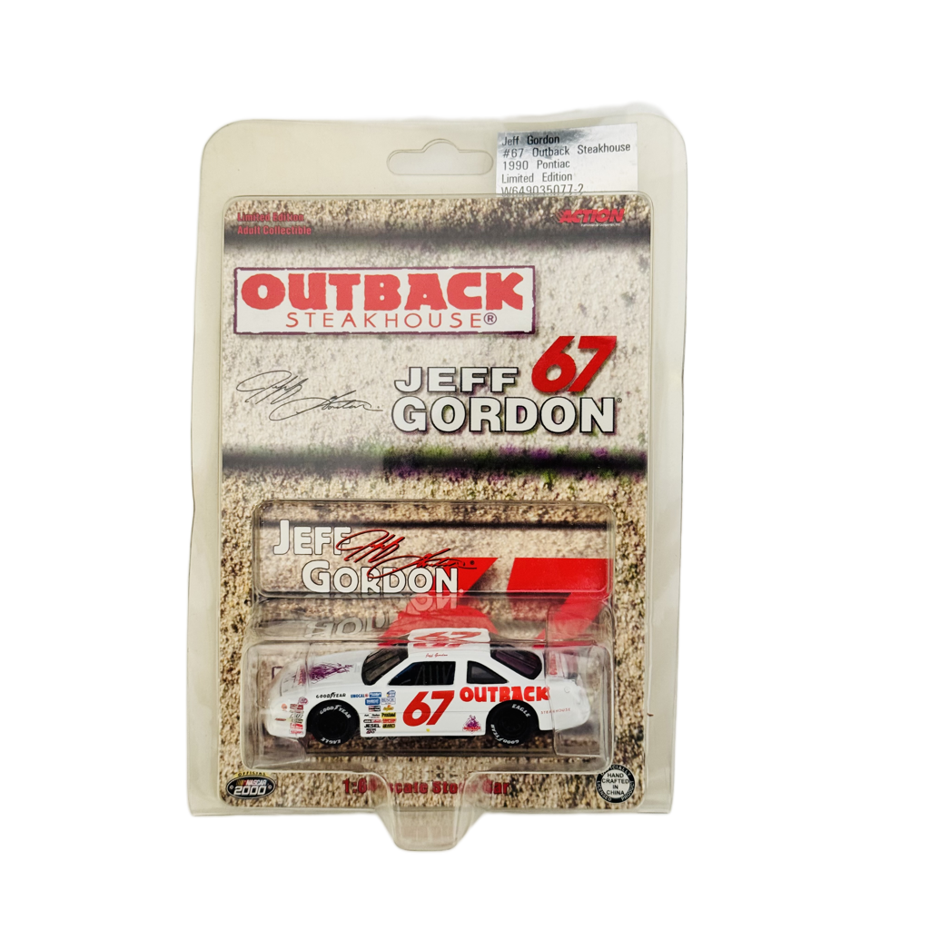 Action #67 Jeff Gordon Outback Stock Car