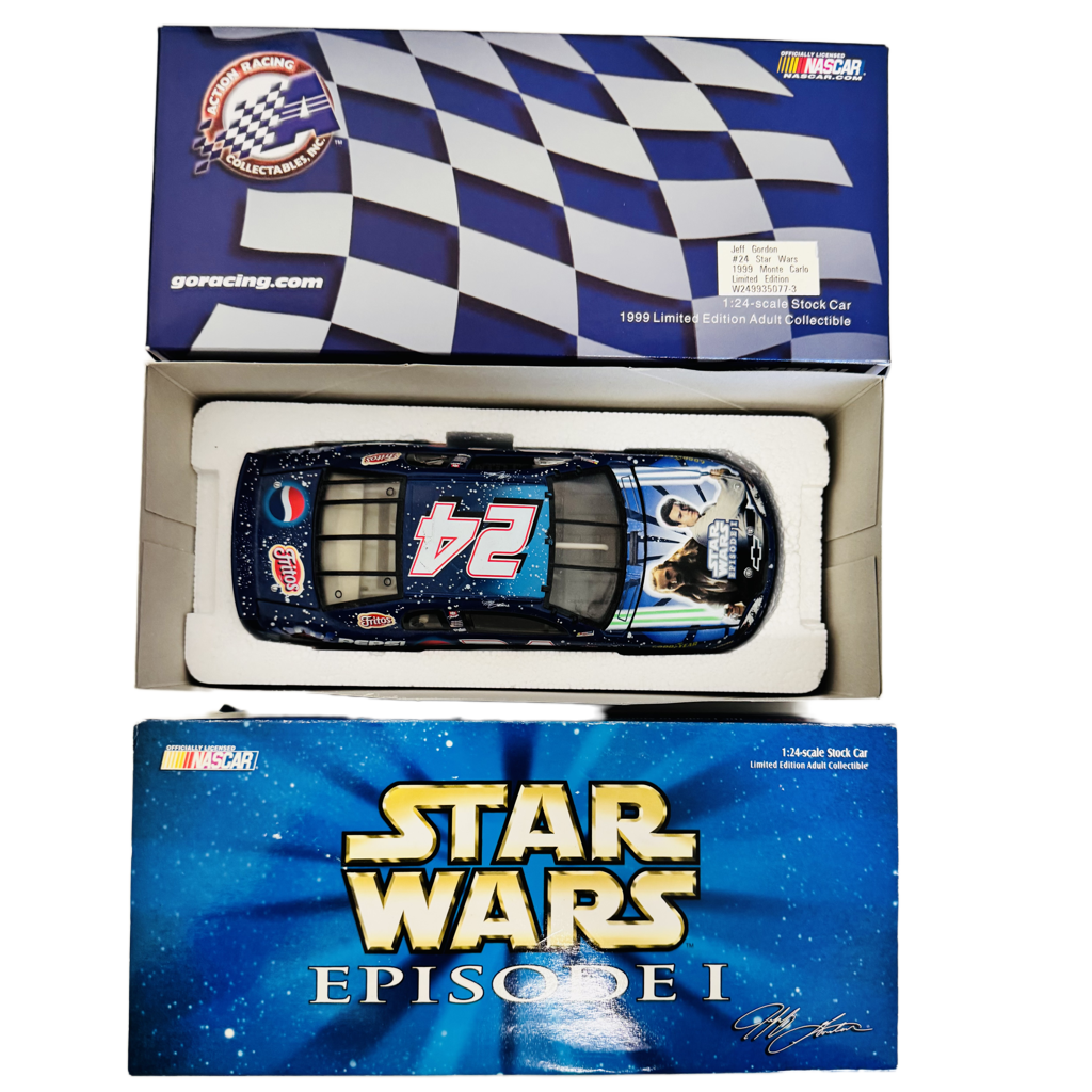 Action 1:24 Scale Jeff Gordon Star Wars Episode 1 Stock Car