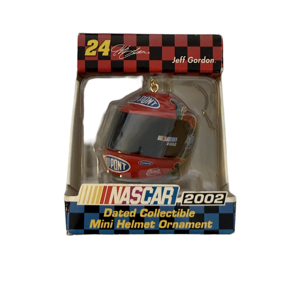 Jeff Gordon 2002 Mini Helmet Ornament