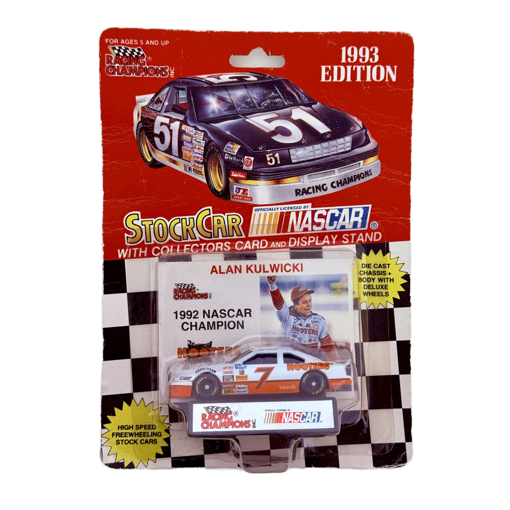 Racing Champions #7 Alan Kulwicki Hooters Stock Car