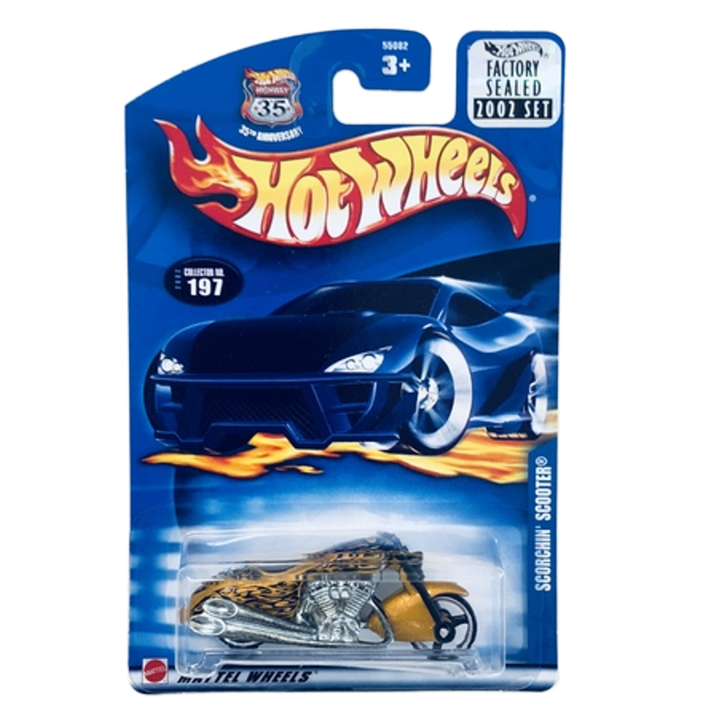 Hot Wheels 2002 Factory Set Scorchin' Scooter